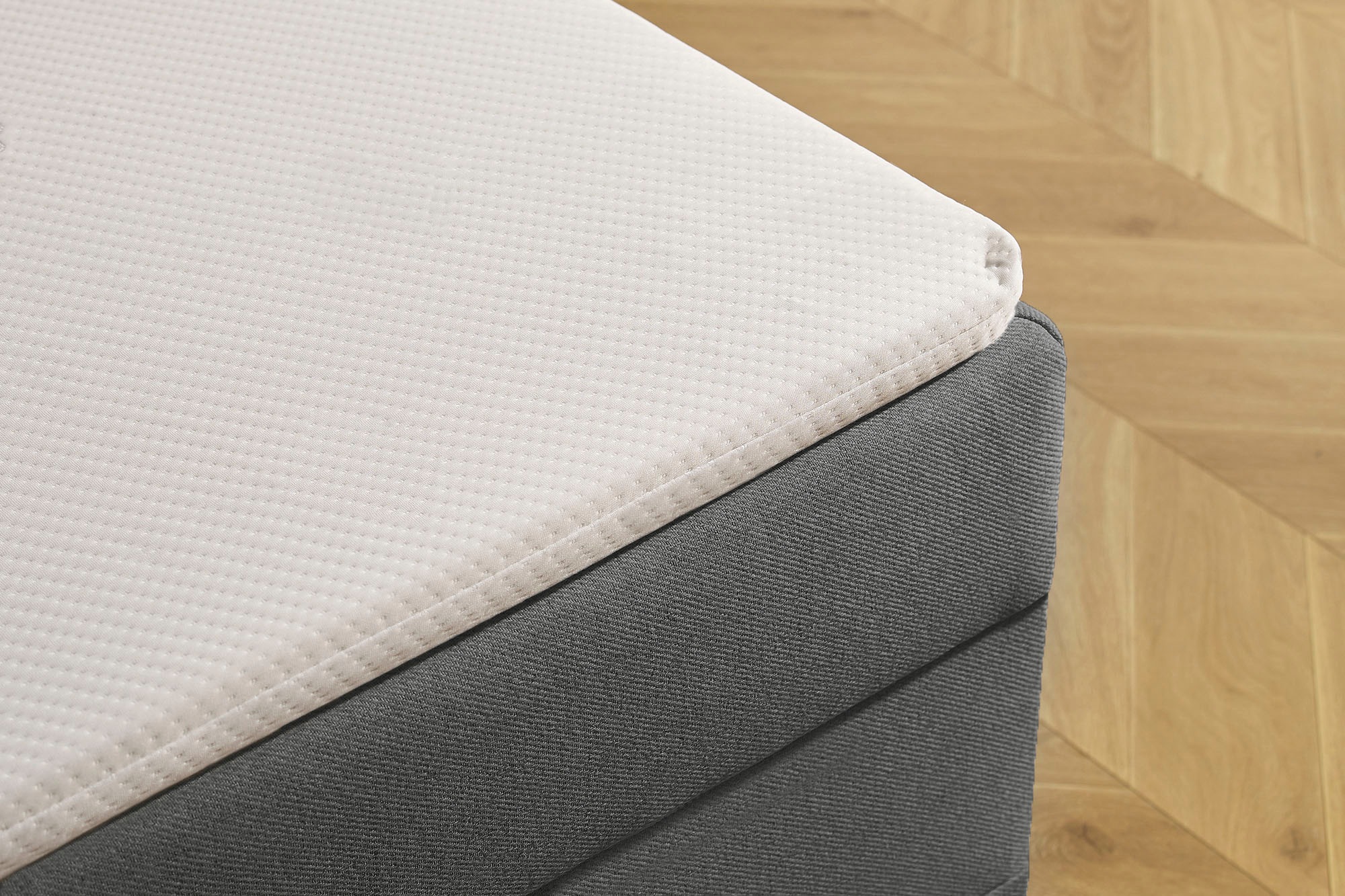 OTTO home Boxbett »Fillmore inkl. Bettkasten, Liegefläche 140 und 180x200 cm« inkl. Topper, erhältlich in verschiedenen Farben