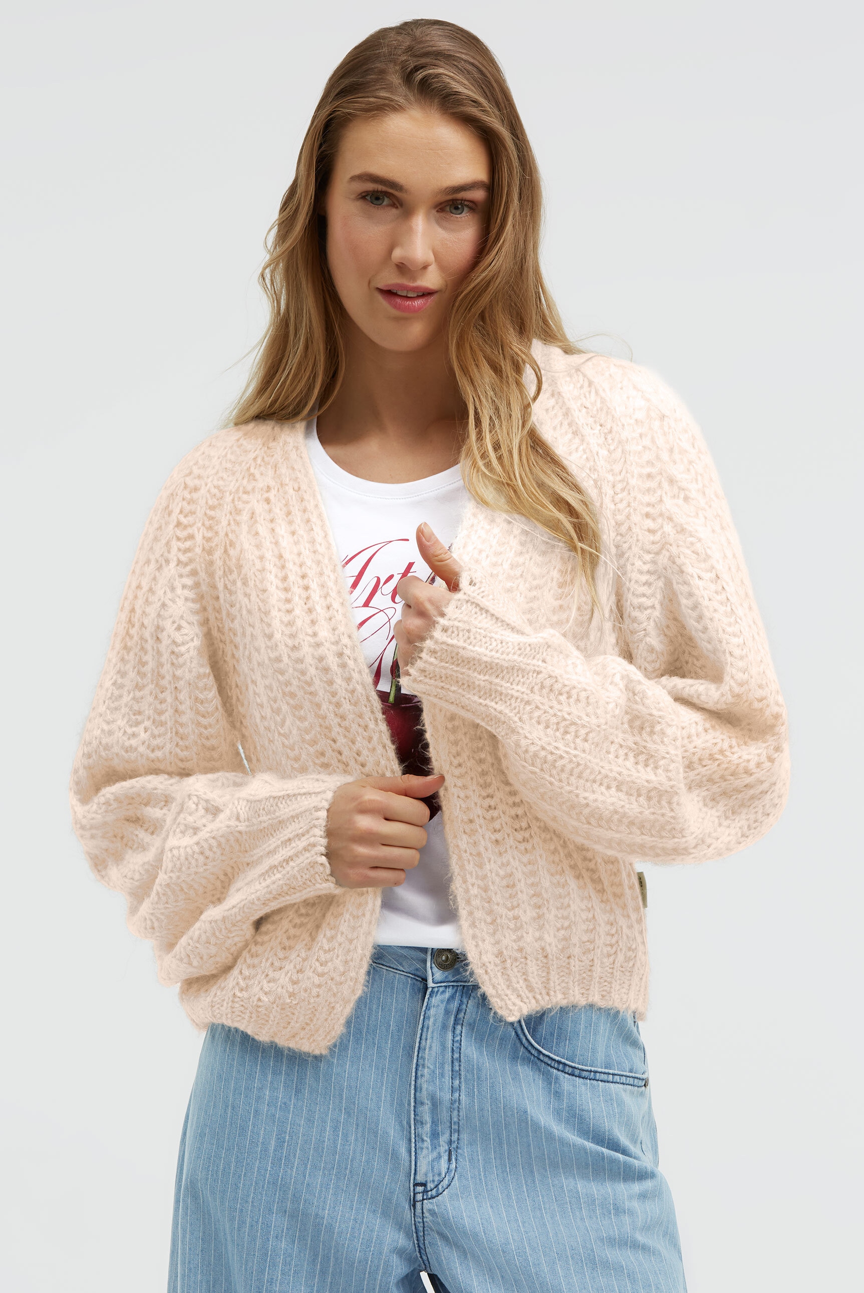 SENSES.THE LABEL Cardigan in weicher Haptik günstig online kaufen