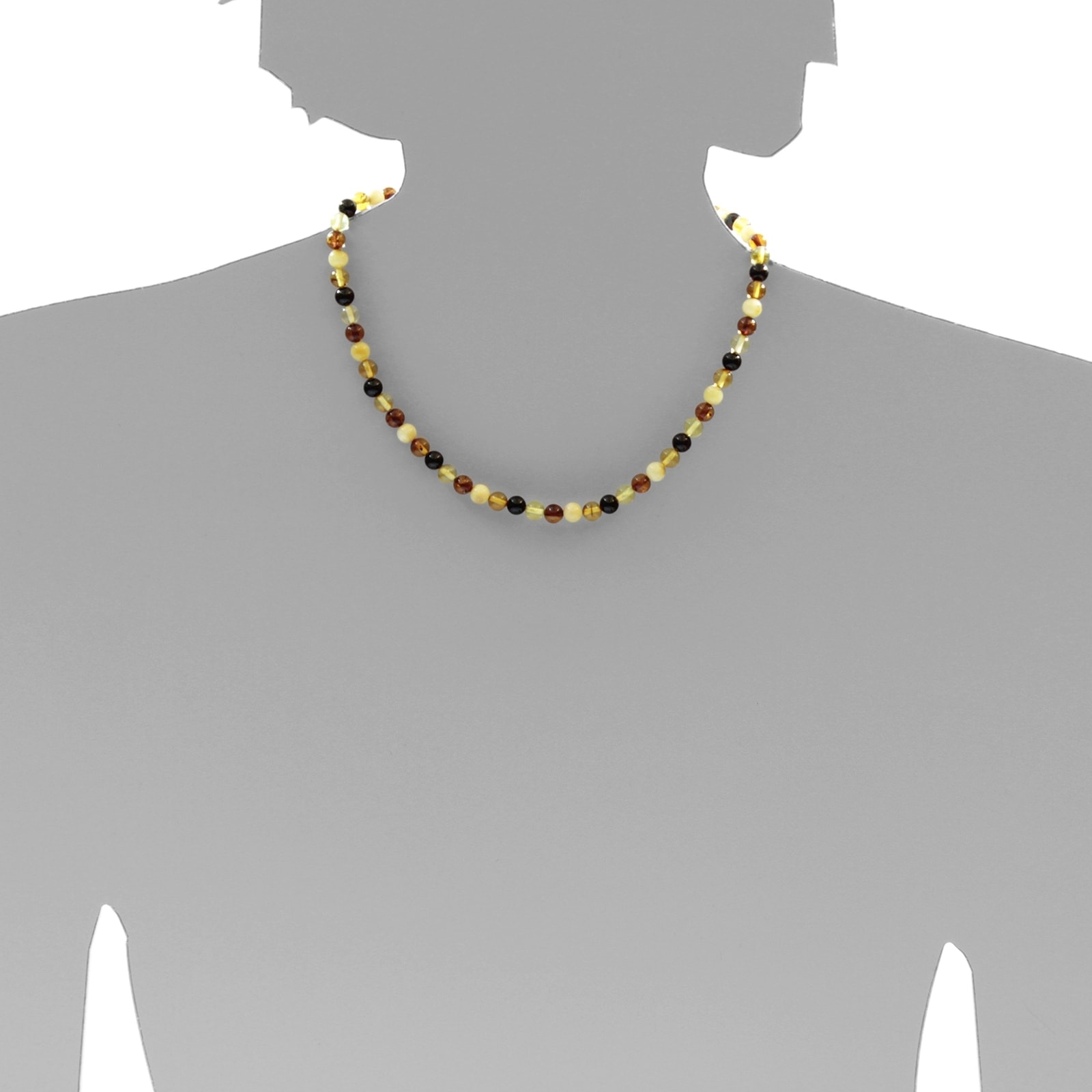 OSTSEE-SCHMUCK Gliederkette »Ostsee-Schmuck Kette Kugel 6 mm Kette Kugel 6 mm«, (1 tlg.)
