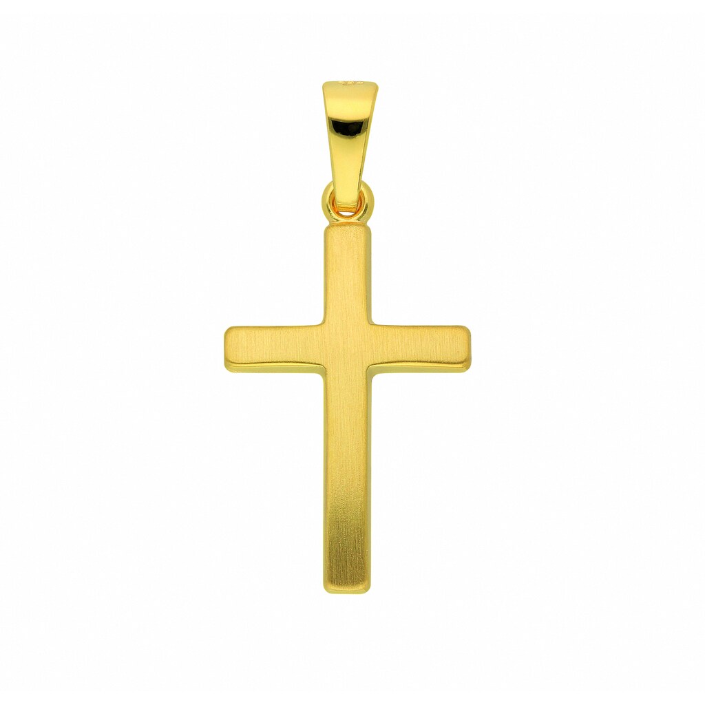 Adelia´s Kette mit Anhänger »333 Gold Kreuz Anhänger«