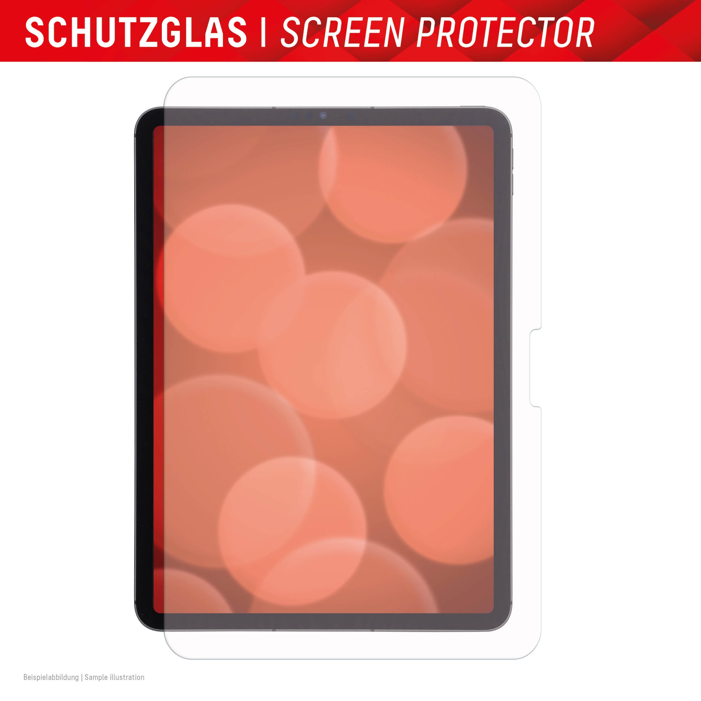 Displex Displayschutzfolie »Tablet Glass« für Apple iPad Pro 11" (2024/2025) Displayschutz, Bildschirmschutz, kratz & stoßfest, einfaches Anbringen