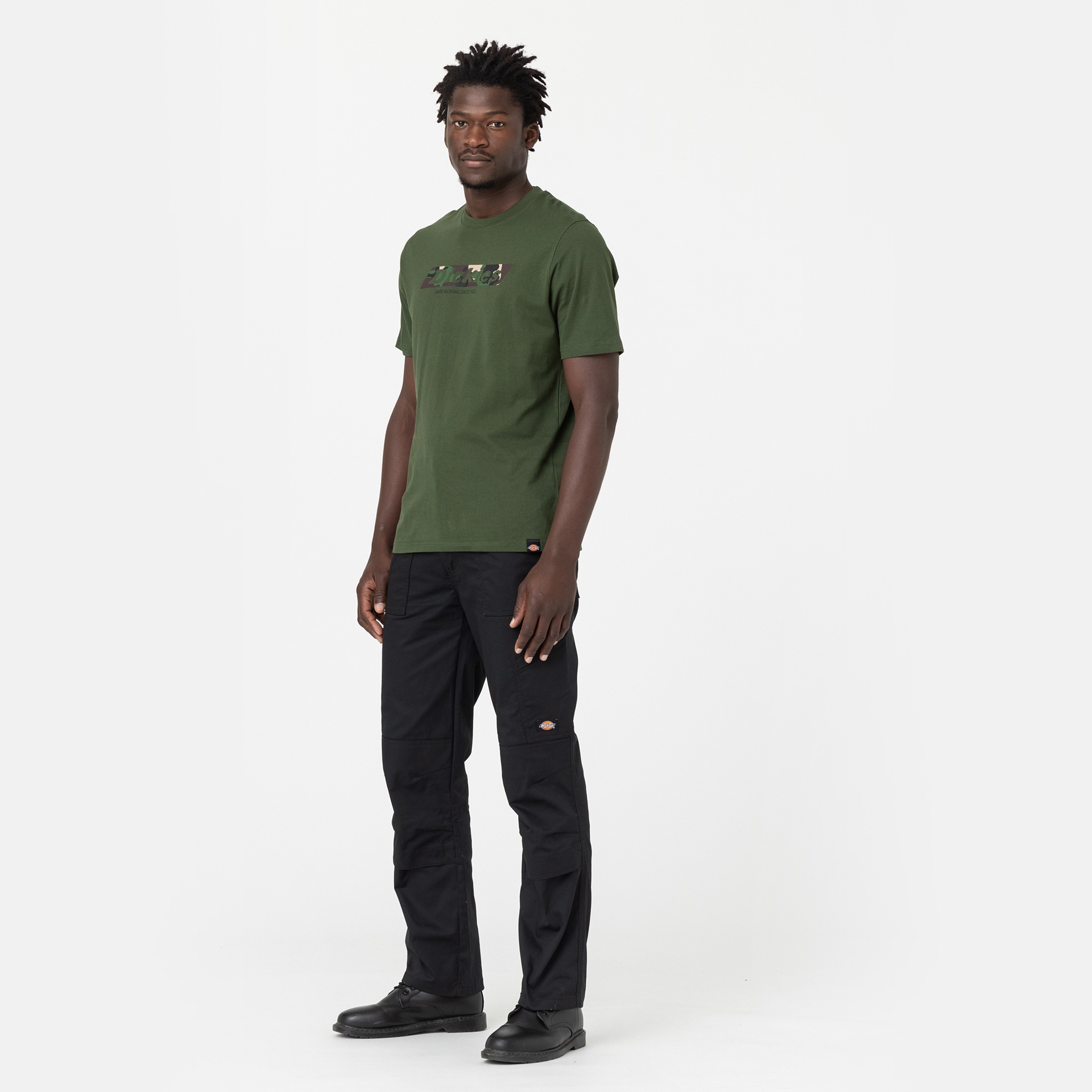 DICKIES Herren Arbeitshose "Dickies Workwear Hosen ACTION FLEX TROUSERS", schwarz, Gr. 36, Obermaterial: 65% Polyester, 35% Baumwolle, Hosen