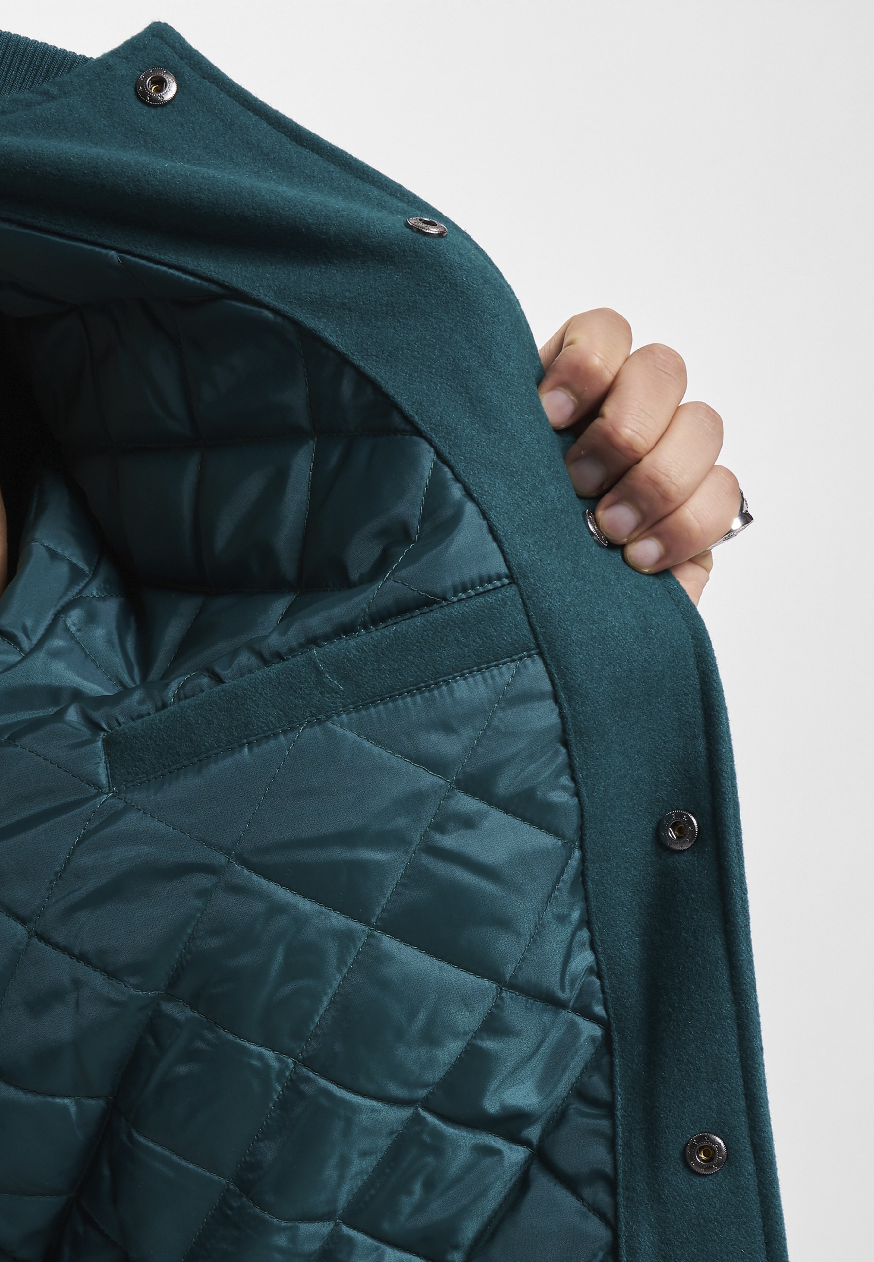 Fubu Bomberjacke »Fubu Herren FM233-009-2 FUBU College Varsity Jacket« 1 Stk. tlg. ohne Kapuze