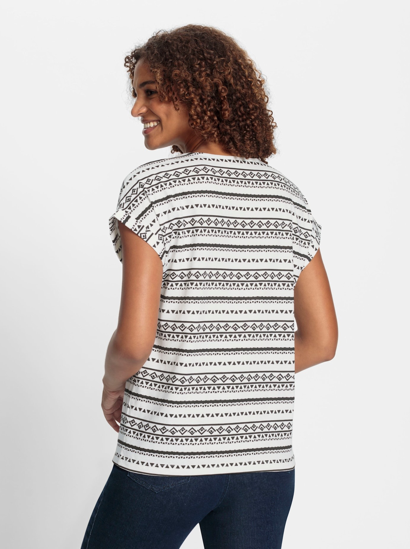 Casual Looks Print-Shirt "Print-Shirt", 1 Stk. günstig online kaufen