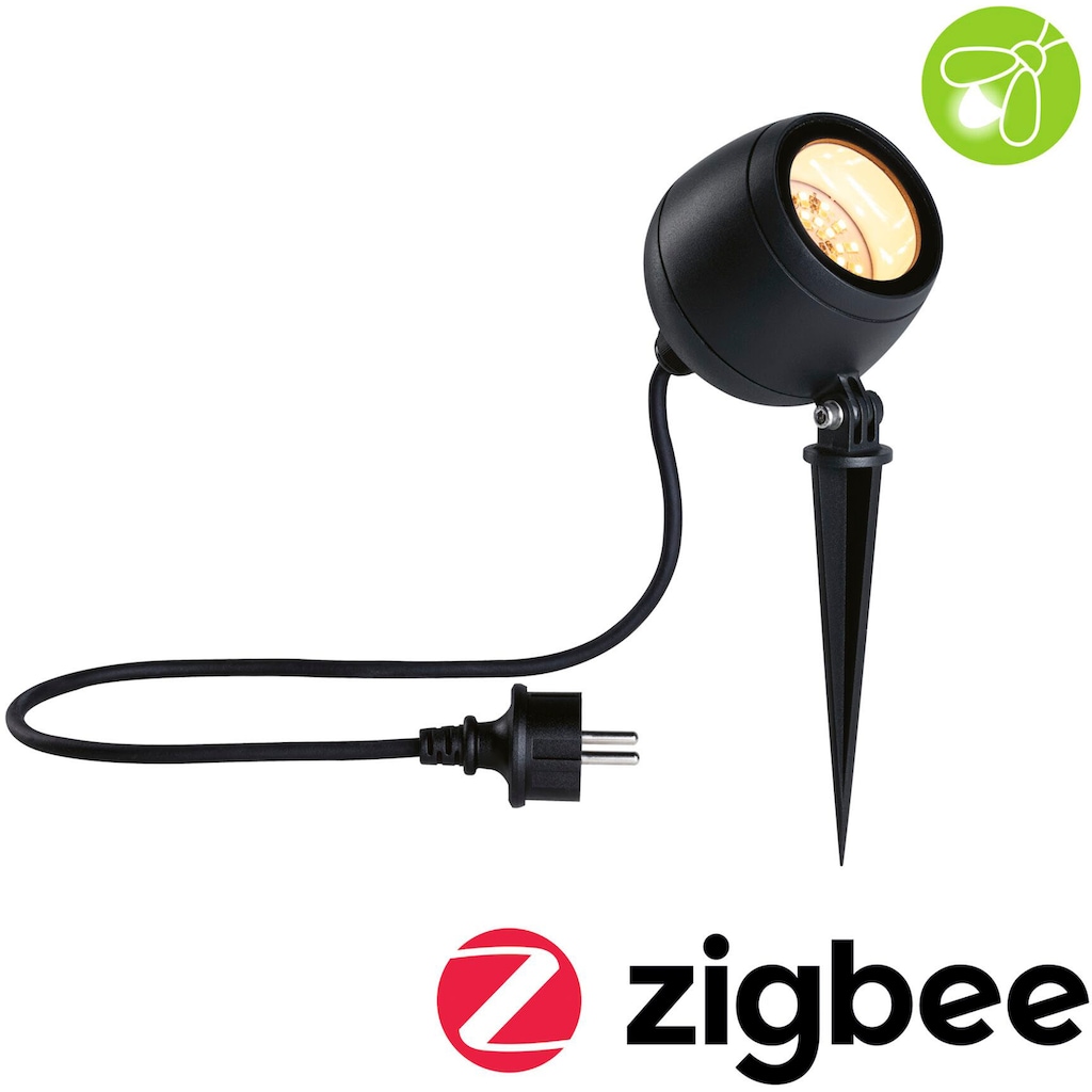 Paulmann LED Gartenleuchte »Outdoor 230V Spot Kikolo Insect friendly ZigBee«, 1 flammig-flammig