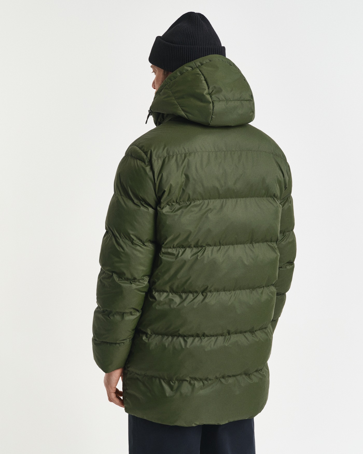 Gant Steppmantel »ACTIVE CLOUD MID LENGTH« Puffermantel, regular fit, abnehmabre Kapuze, 2-Wege-Reißverschluss