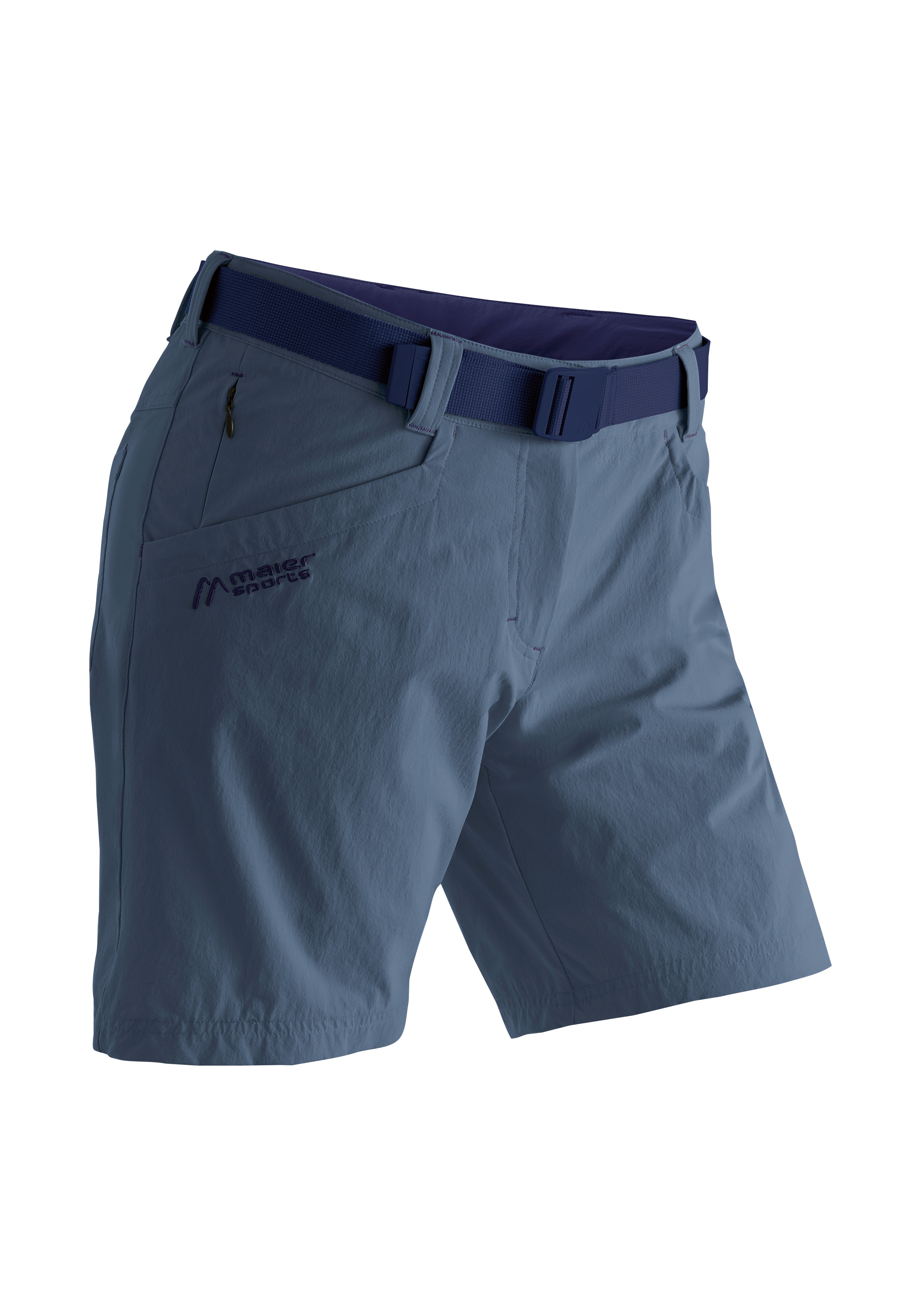 Maier Sports Funktionsshorts "Lulaka Shorts" Damen Shorts, kurze Wanderhose, Outdoorhose mit 4 Taschen, Regular Fit