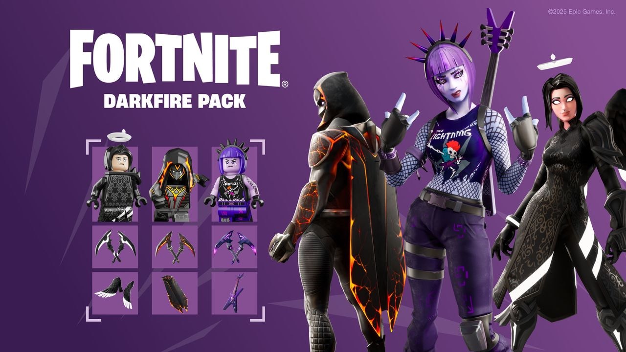 Epic Games Spielesoftware »Fortnite Schattenfeuer & Eis Paket (Code in Box)« Nintendo Switch