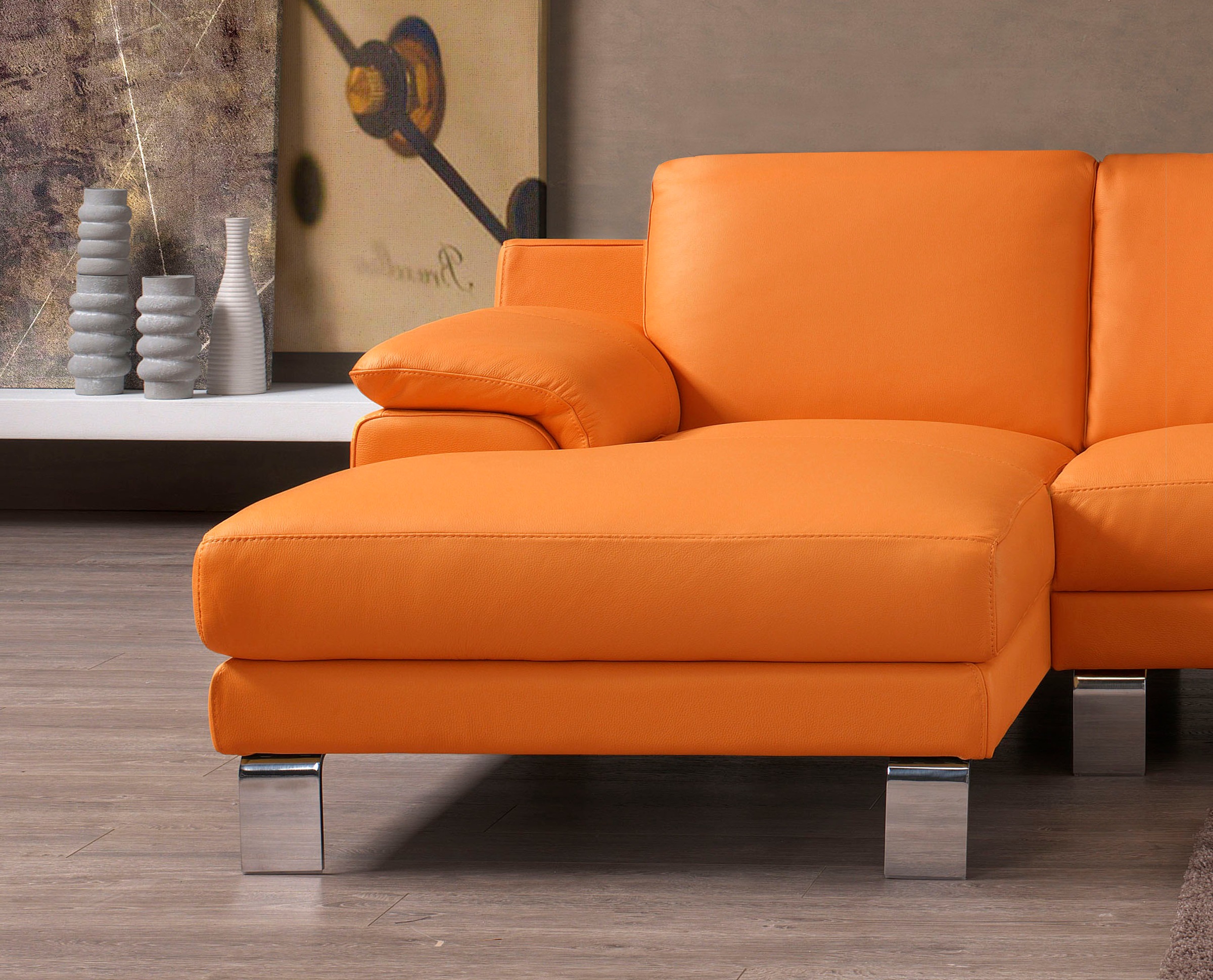 Thumbnail - Egoitaliano Ecksofa "Shakira, Design und super Sitzkomfort auf hohem Niveau, tolle Details", mit Recamiere, L-Form, edle...