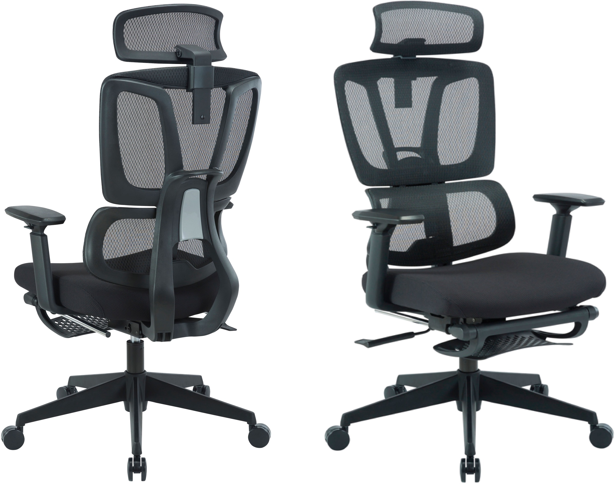 PLACES OF STYLE Bürostuhl "ZELLINA" () mit Lordosenstütze, atmungsaktiver S günstig online kaufen