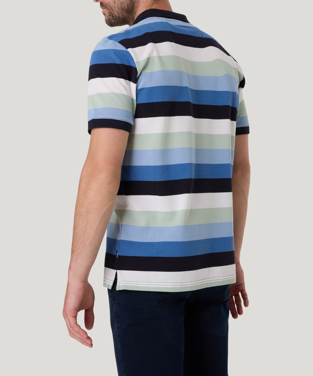 Pioneer Authentic Jeans Poloshirt, mit Streifenmuster