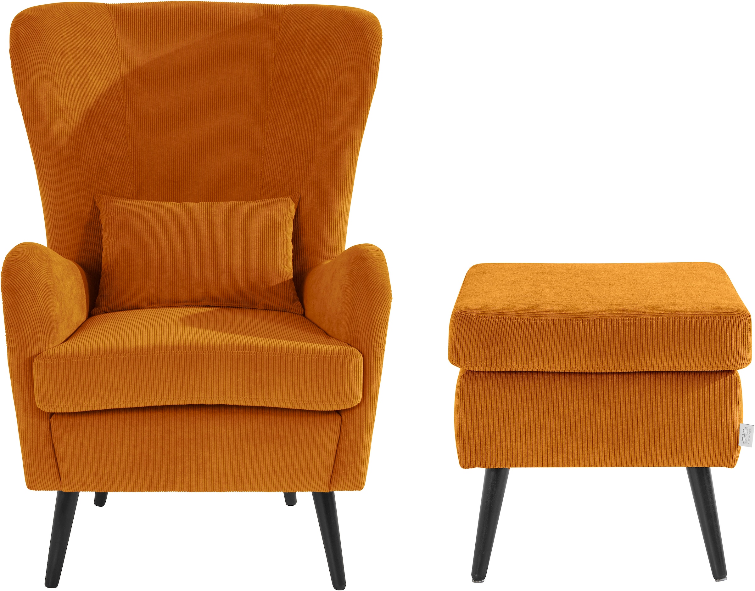 Home affaire Sessel "Sallito, TV-Sessel, Ohrensessel mit" Hocker, in vielen günstig online kaufen