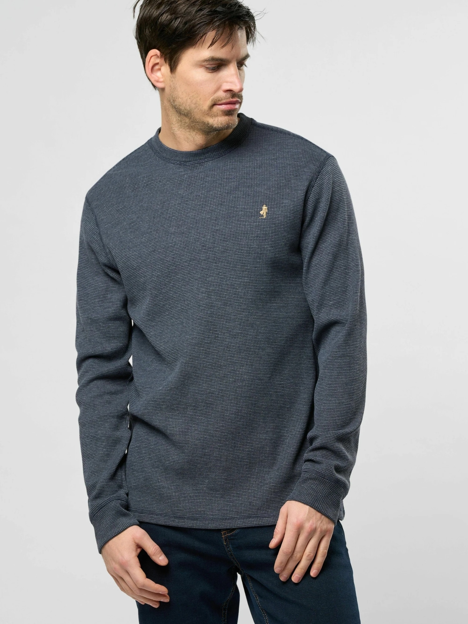 MCS Strickpullover "MCS sweater Drake Long Sleeve" günstig online kaufen