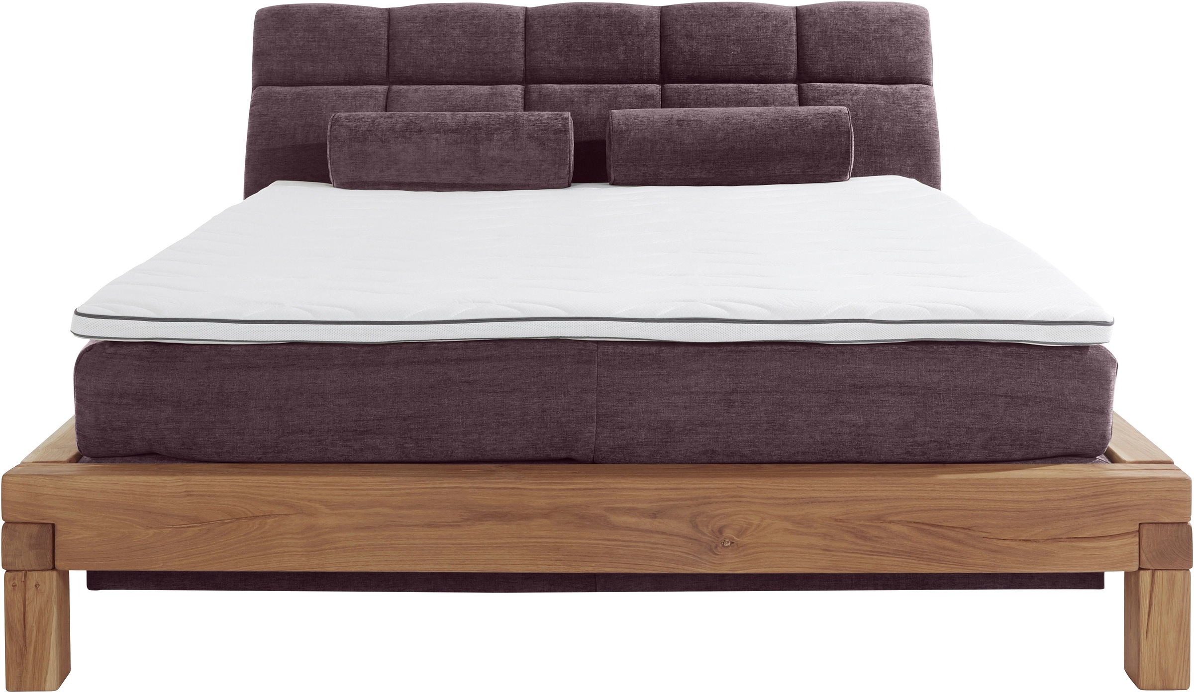 Home affaire Boxspringbett »Villads« Liegefläche: 180/200 cm, Inside-Boxspring-Unterbau, recycelte Stoffe
