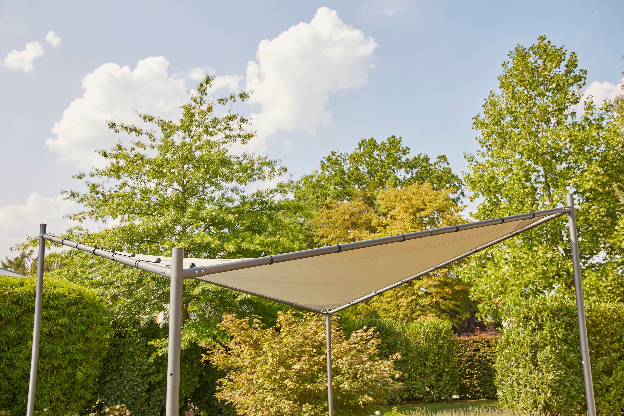 Pavillon-Ersatzdach SIENA GARDEN, grau, B:300cm T:300cm, Pavillondächer, für Pavillon »Berlino« 300x300 cm 3