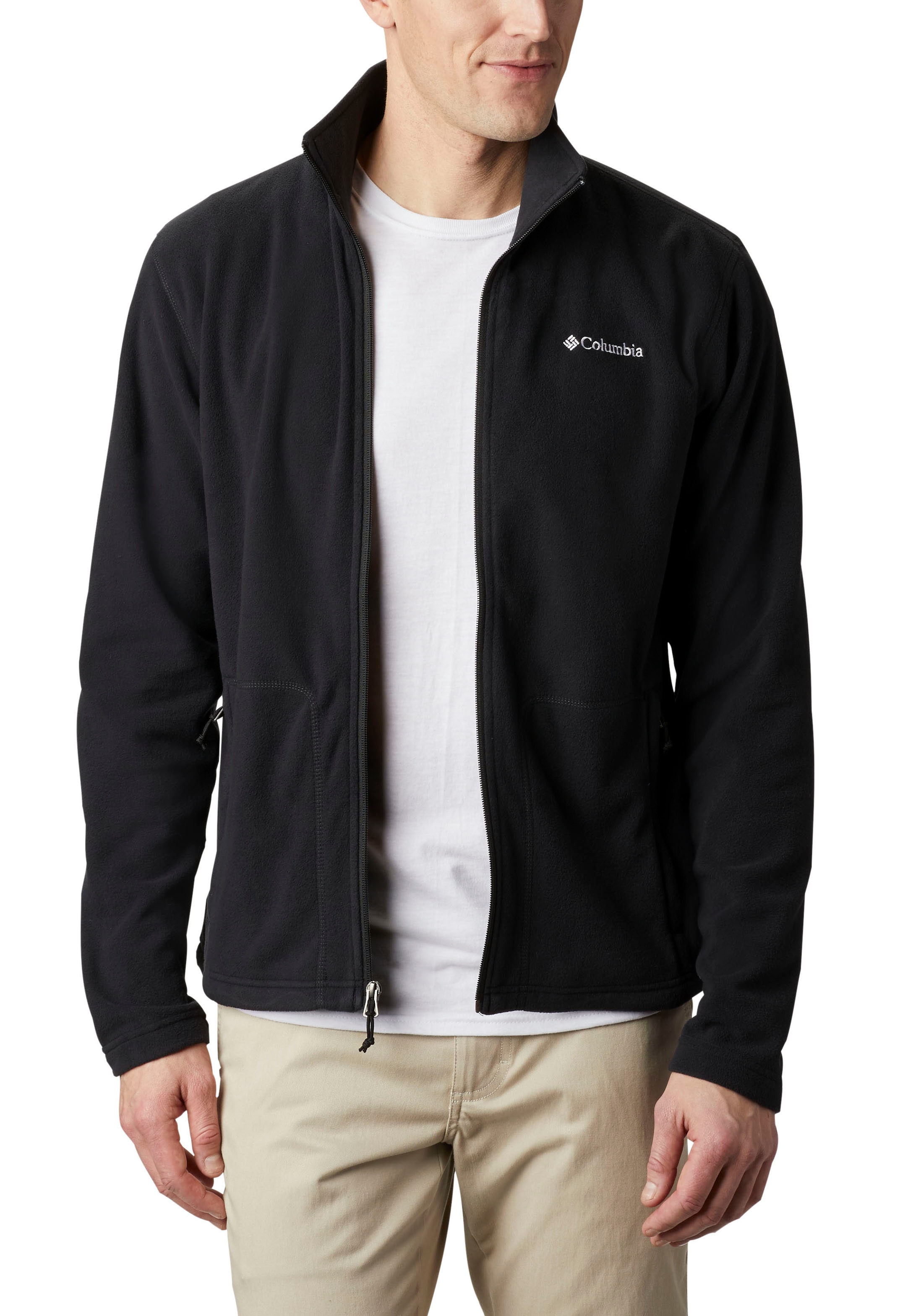 Columbia Fleecejacke "Fast Trek™ Light FZ Fleece", (1 St.), mit kontrastfarbenen Details