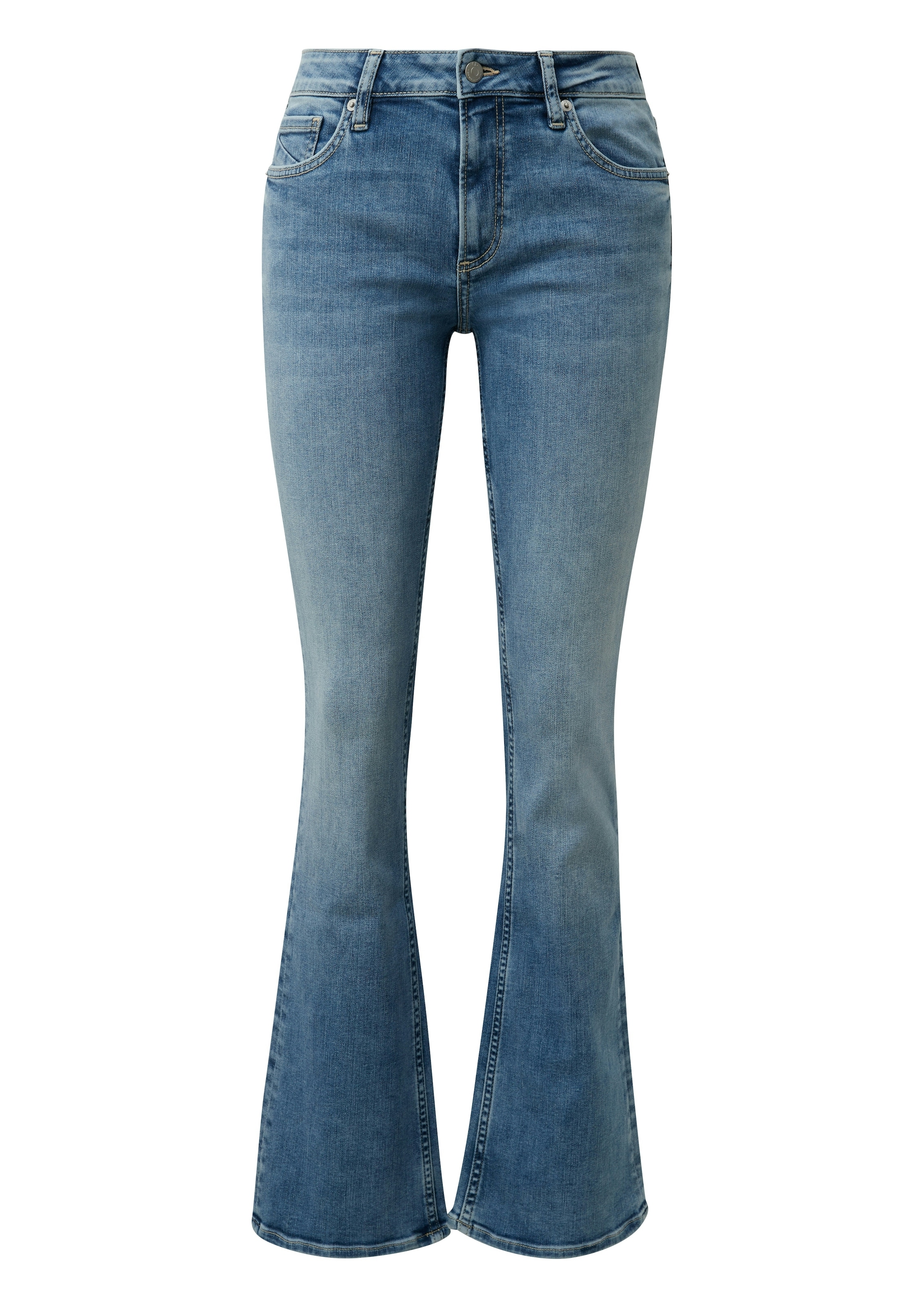 QS Schlagjeans mit Schlag und Stretch
