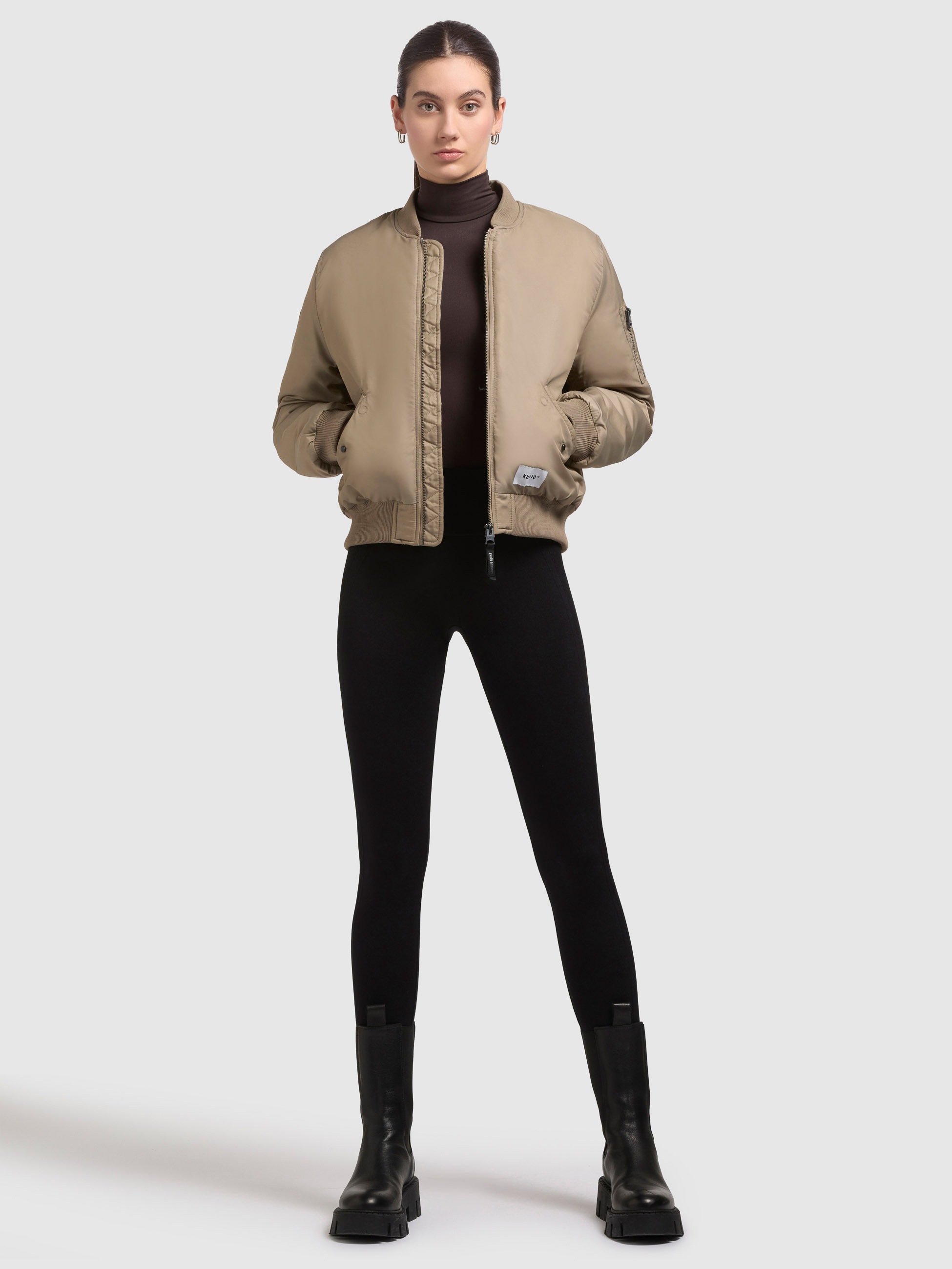 khujo Bomberjacke »KASIA«, ohne Kapuze