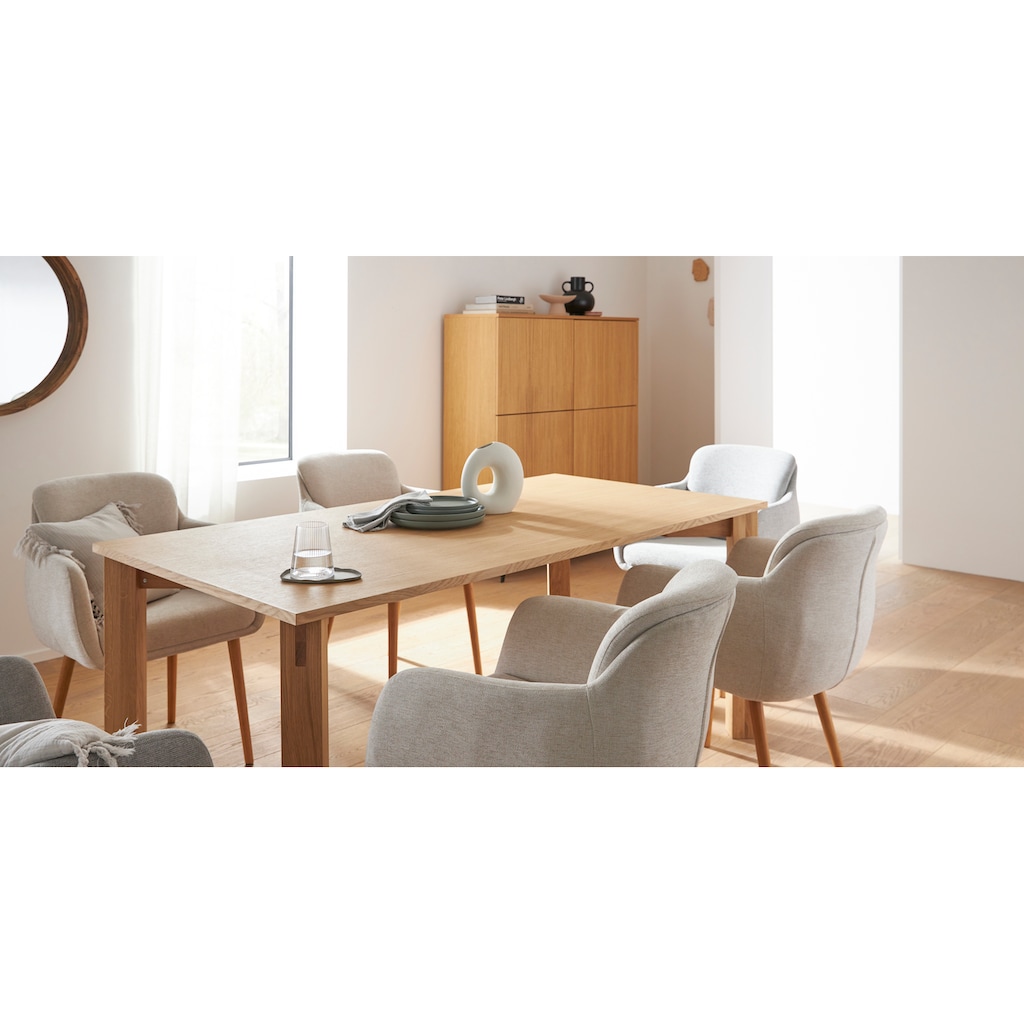 LeGer Home by Lena Gercke Tafelservice »Geschirr-Set, Service Belli«, (Set, 12 tlg.), runde Form, Scandi Style, 12 Teile, für 4 Personen