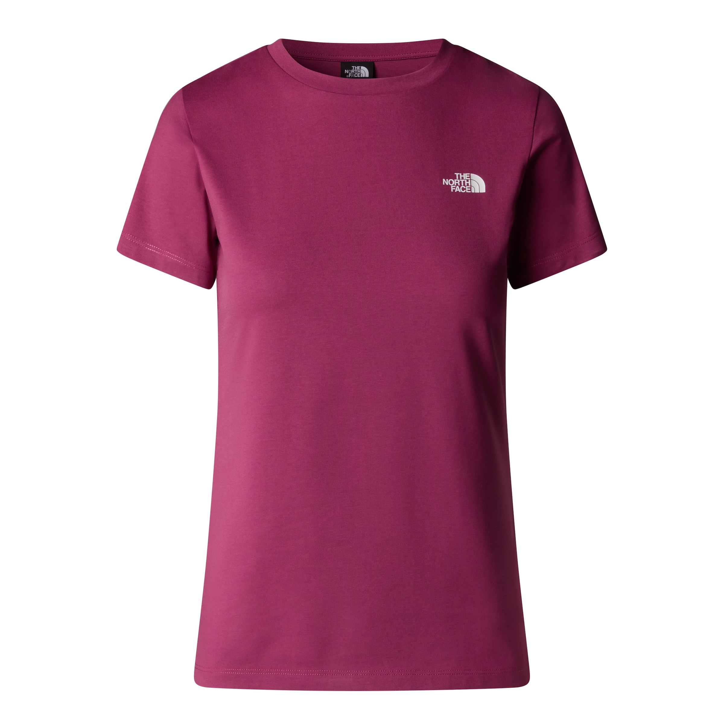The North Face T-Shirt »W S/S SIMPLE DOME SLIM TEE«, (1 tlg.)