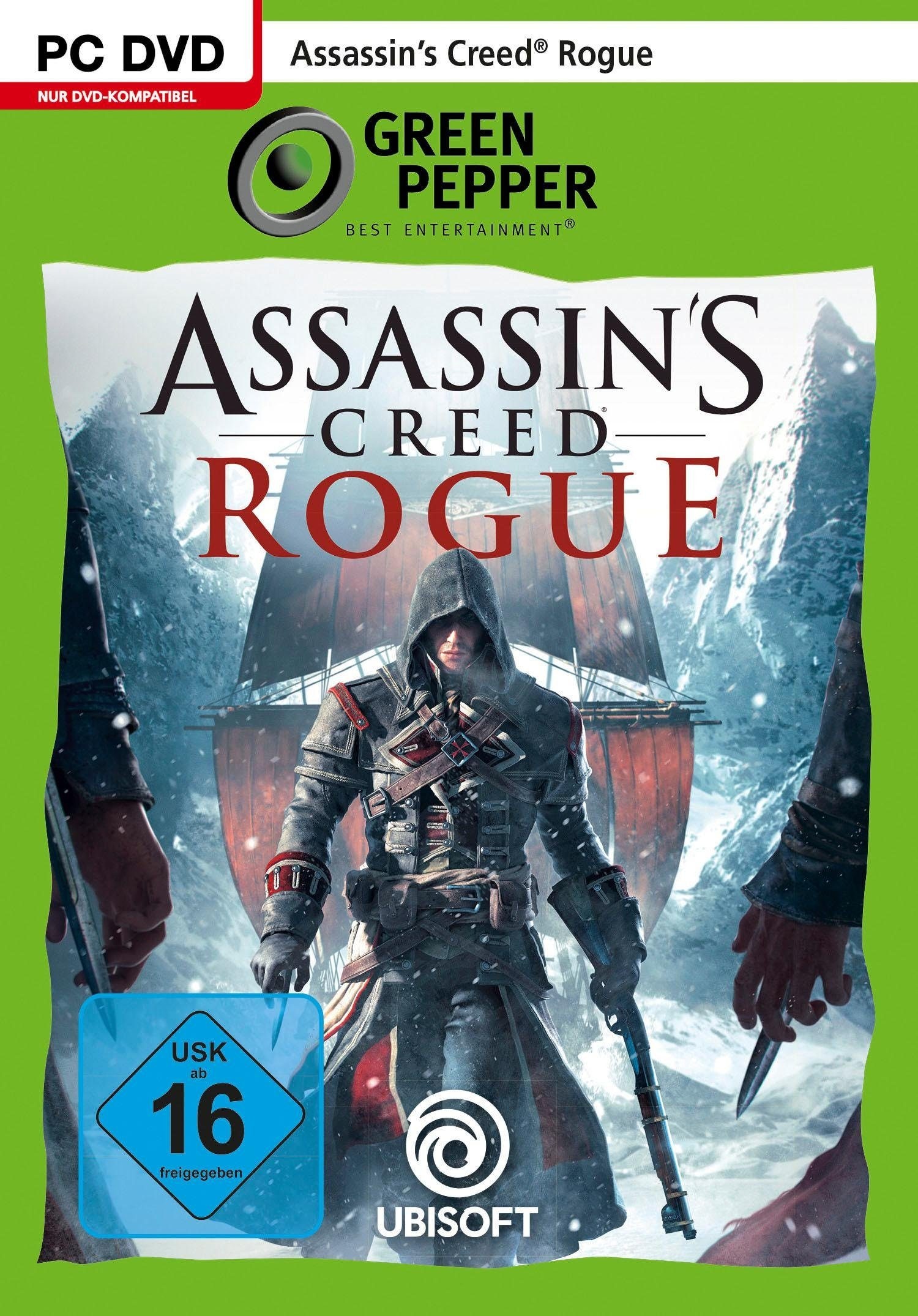 UBISOFT Spielesoftware »Assassin's Creed Rogue«, PC, Software Pyramide