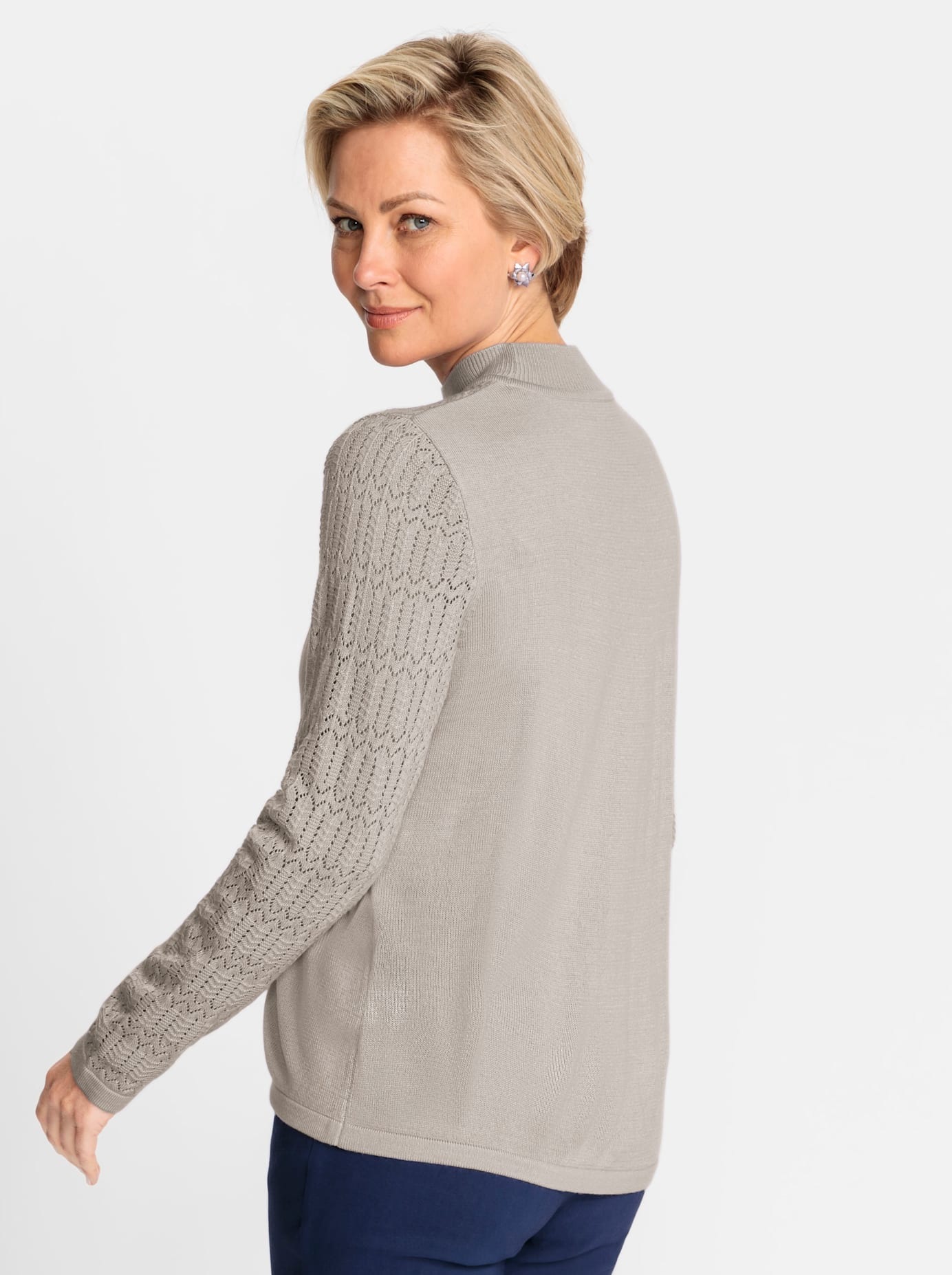 Classic Stehkragenpullover »Pullover«