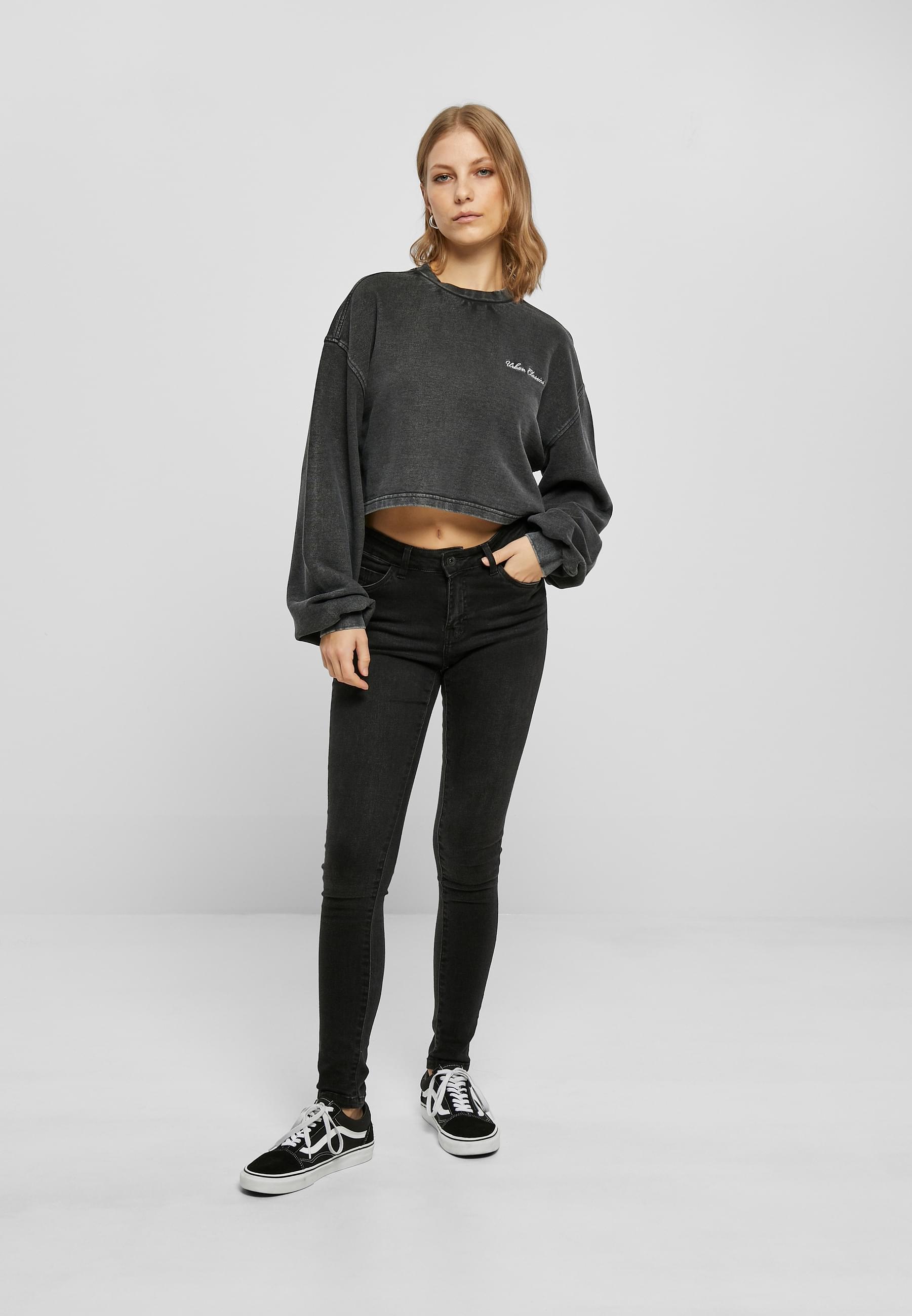 URBAN CLASSICS Sweater »Urban Classics Damen«, (1 tlg.)