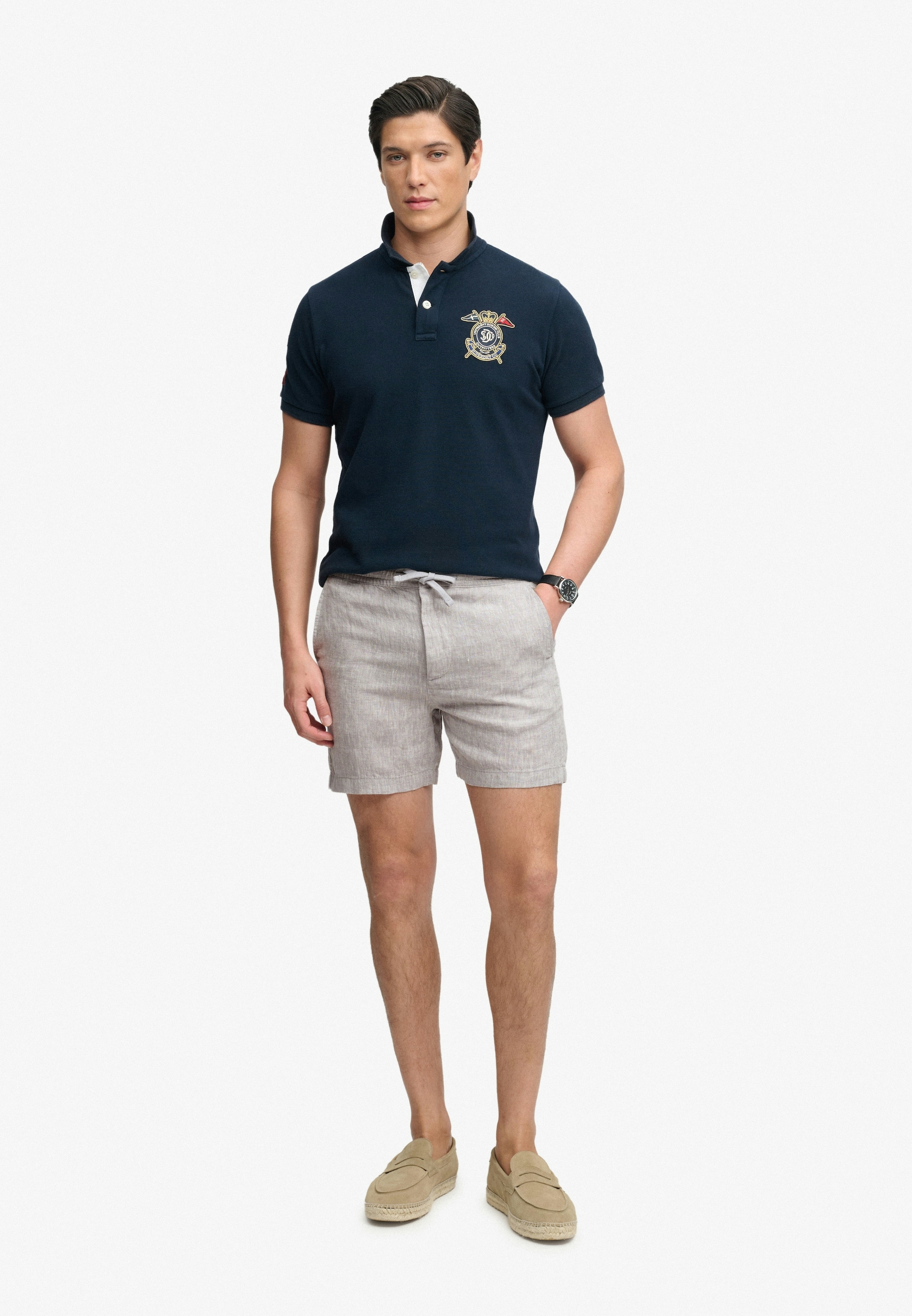 Superdry Shorts »MERCHANT LINEN SHORT«