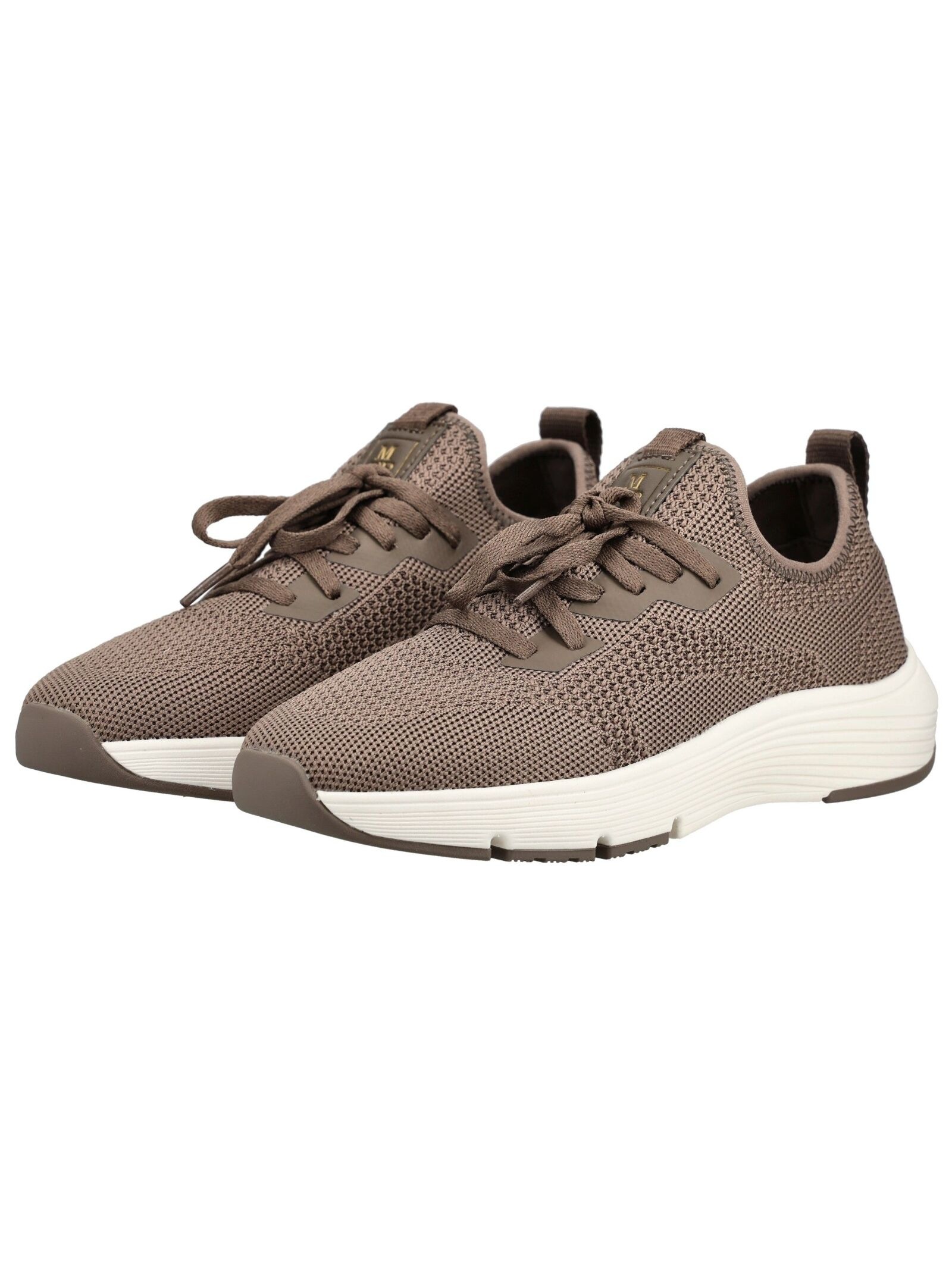 Sneaker MARC O'POLO "aus recyceltem Polyester", Damen, Gr. 37, schwarz nickle, Obermaterial: 100% Polyester, unifarben, Schuhe Sneaker 3