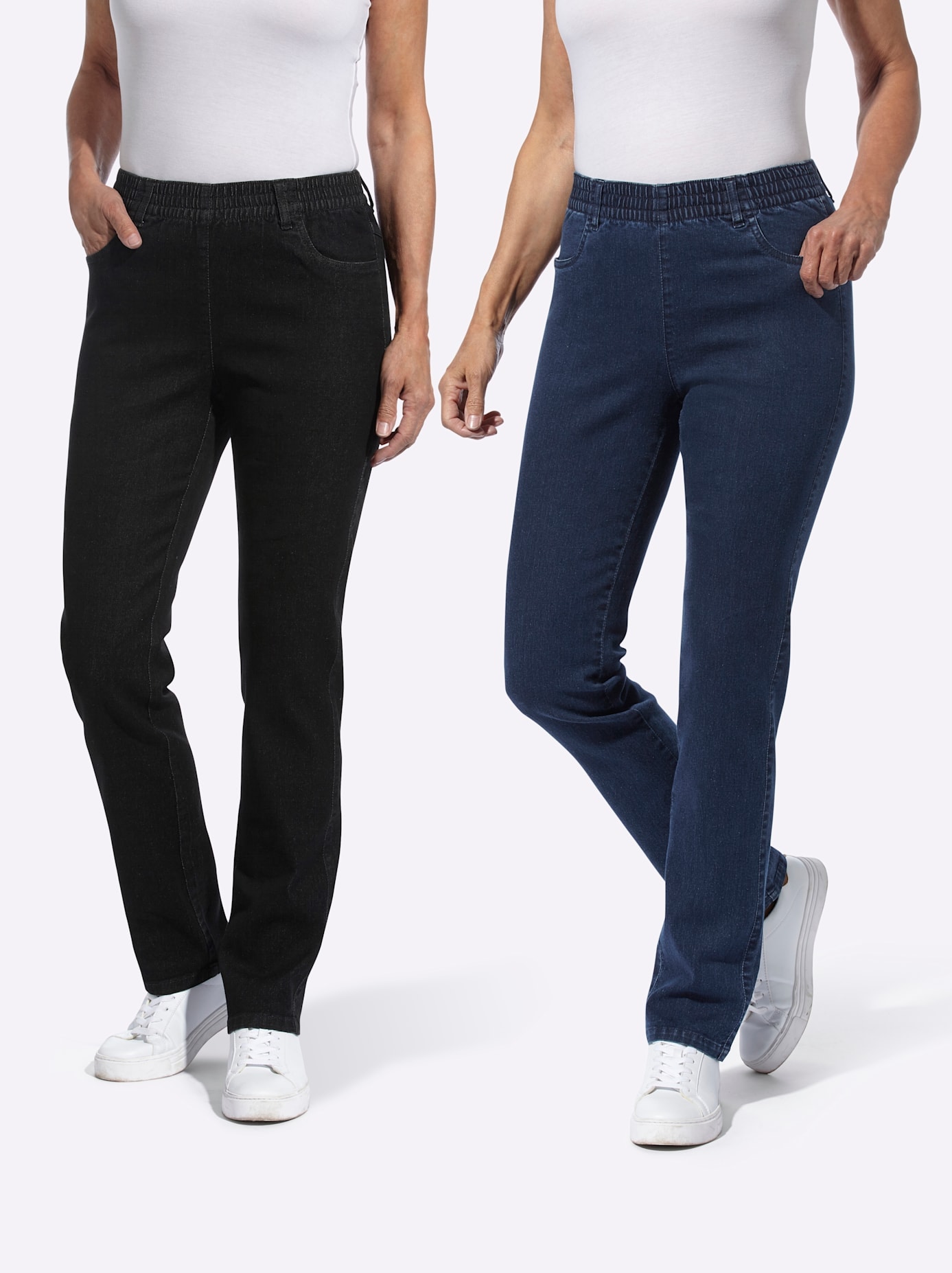 Classic Basics Bequeme Jeans 2 Stk. tlg. günstig online kaufen