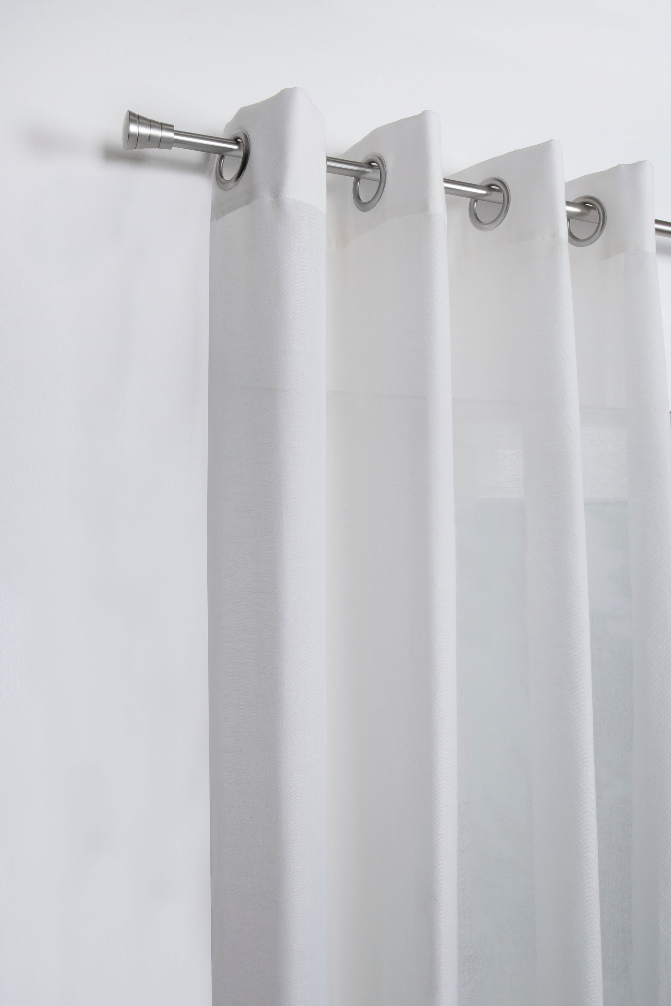 mydeco Gardinenstange "habito-rillmino" Ø 19 mm 1 läufig-läufig ausziehbar; günstig online kaufen