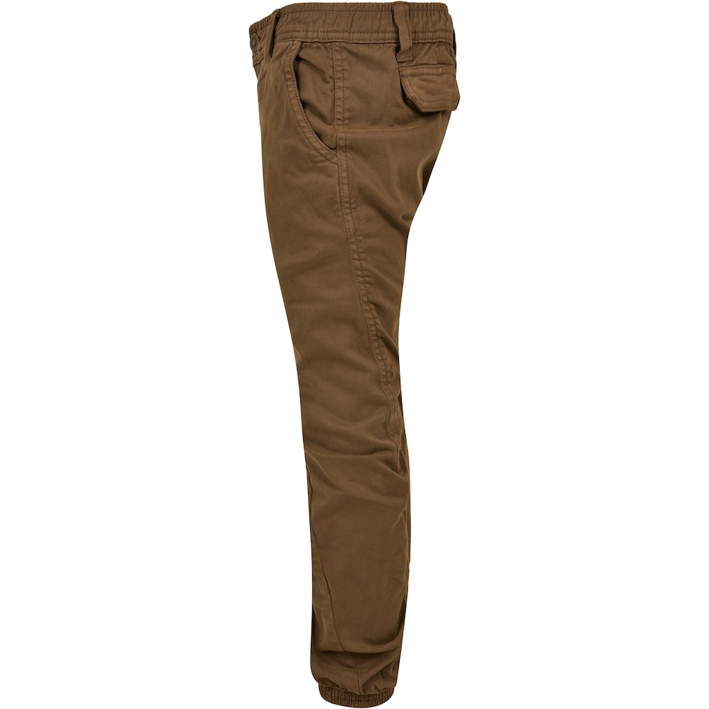 URBAN CLASSICS Stoffhose »Urban Classics Herren Boys Stretch Jogging Pants«, (1 tlg.)