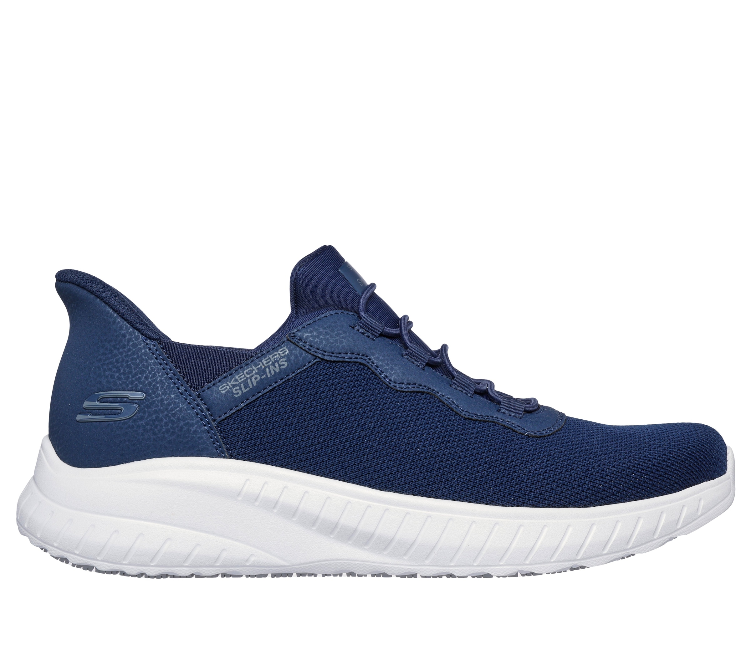 Skechers Berufsschuh »SQUAD CHAOS SR-STIVIG«  Slip-on Sneaker für den Arbeitsalltag, Maschinenwäsche