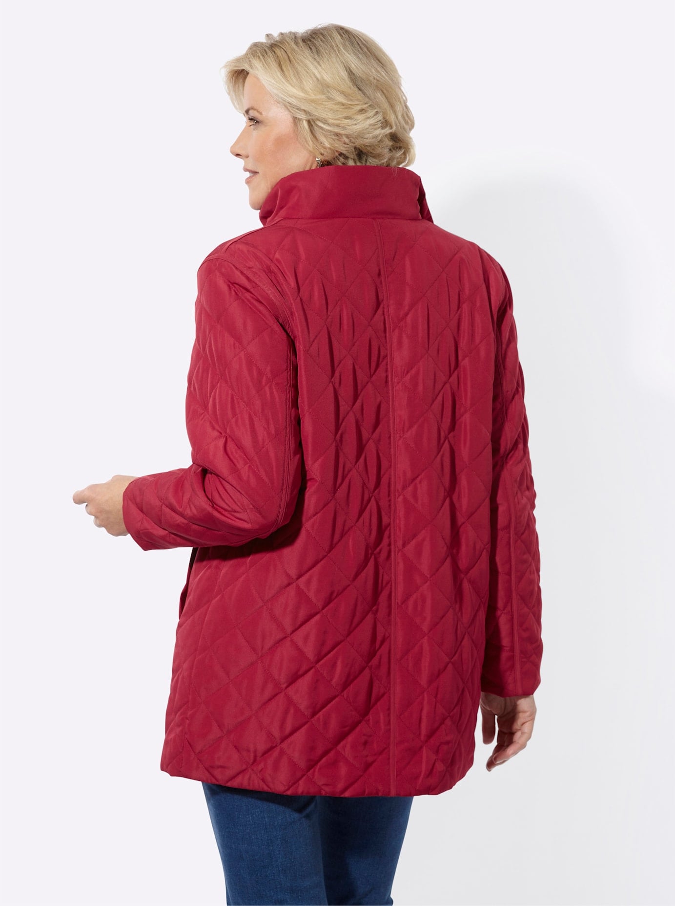 Classic Basics Steppjacke mit Kapuze