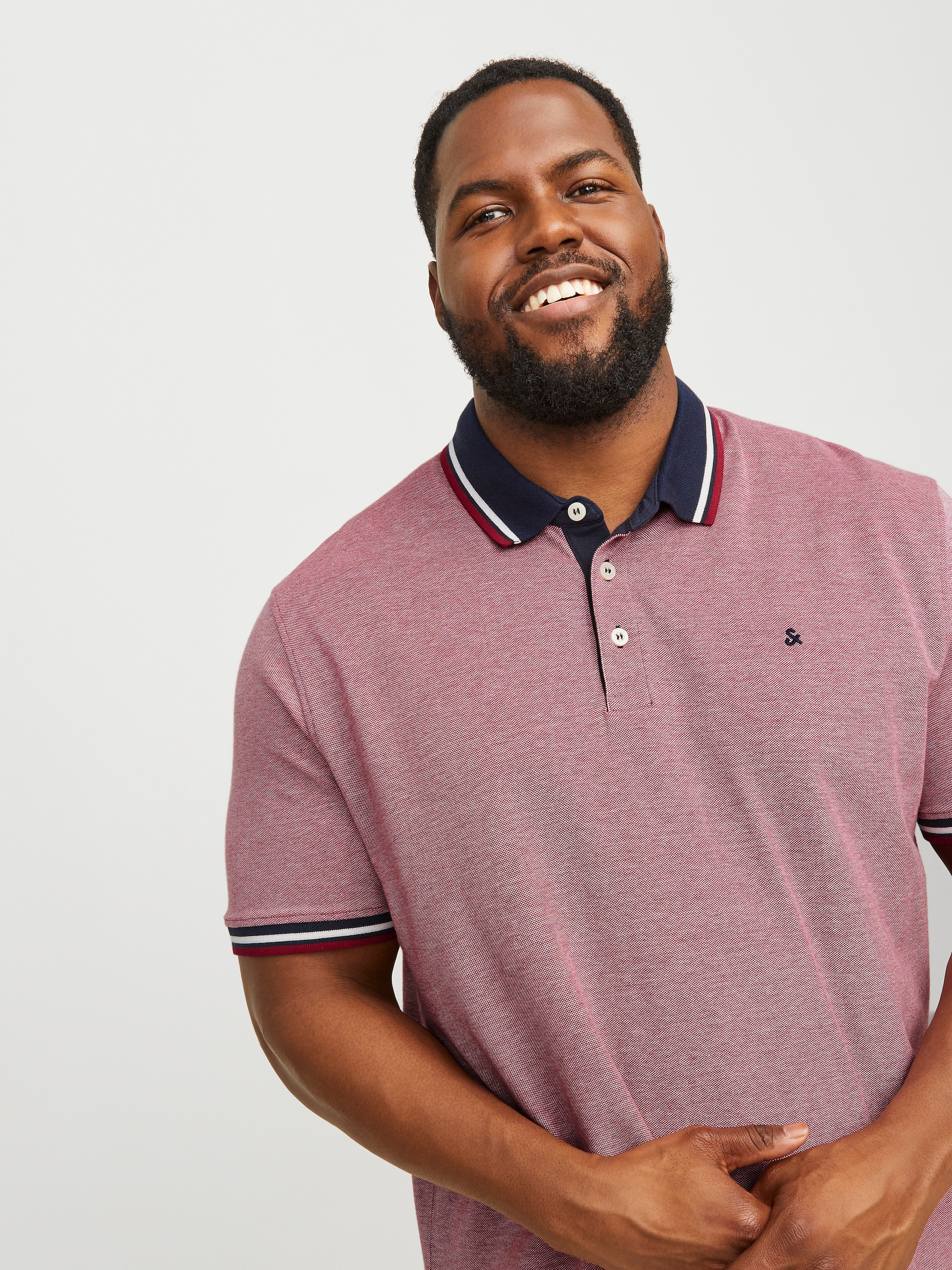 Jack & Jones PlusSize Poloshirt »Paulus Polo«, bis Größe 6XL