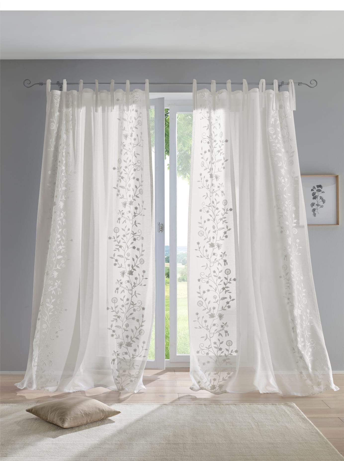 heine home Gardine Bindebänder 1 Stk. tlg. günstig online kaufen