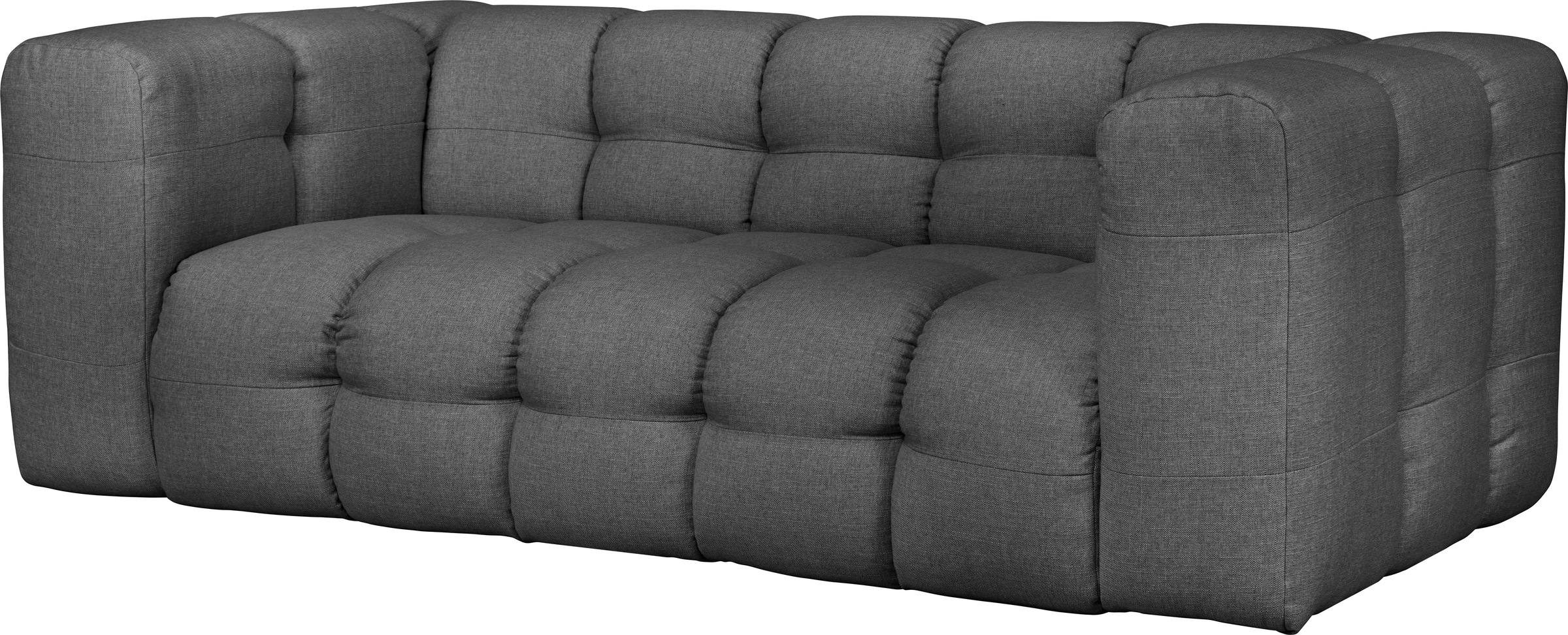 LeGer Home by Lena Gercke 3-Sitzer »TALISHA Designersofa, moderne Steppung, Maße B/T/H: 229/110/75 cm«, moderne Steppung, hoher Sitzkomfort