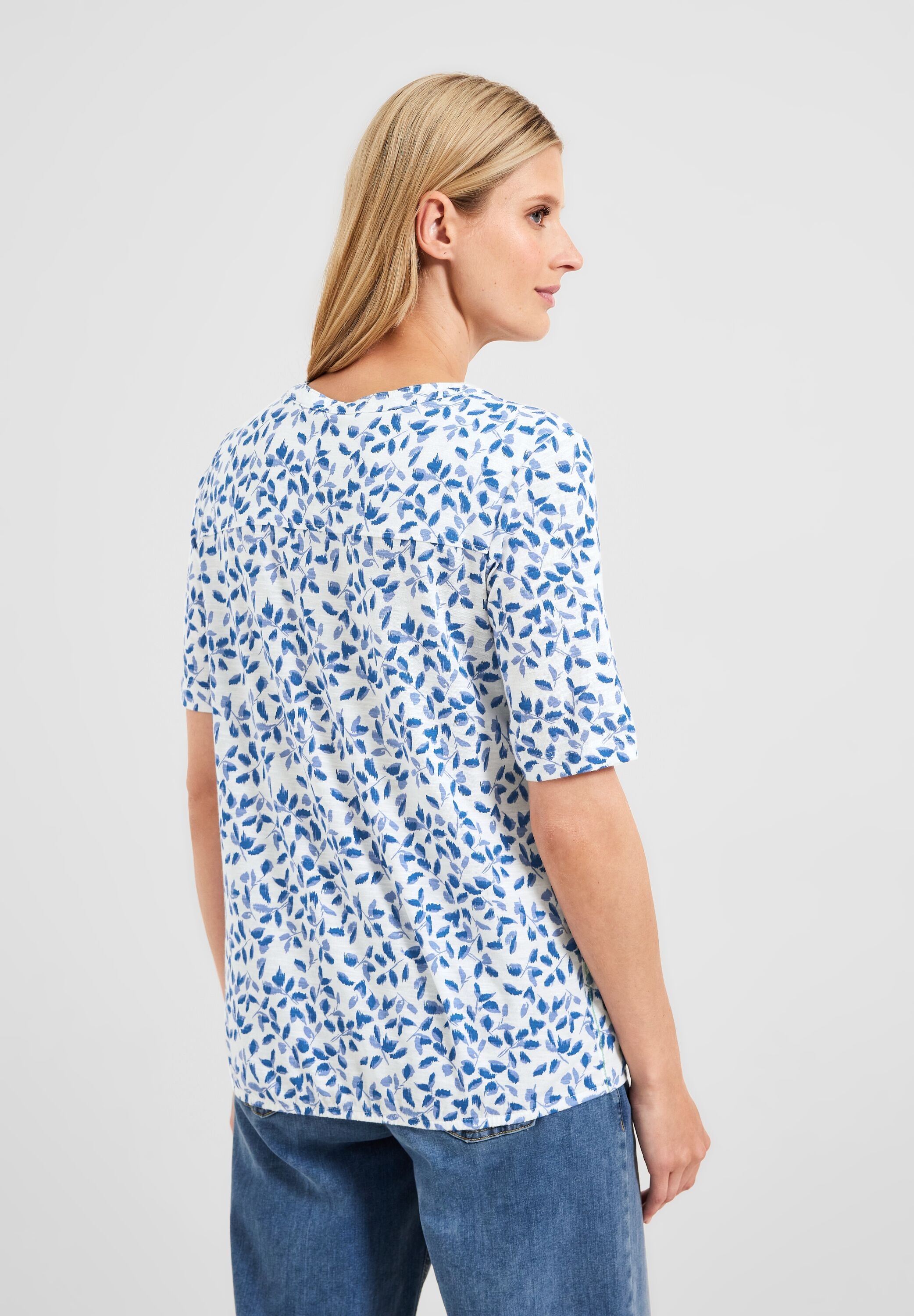 Cecil T-Shirt, mit Elastiksaum online bestellen | BAUR | Hemdblusen