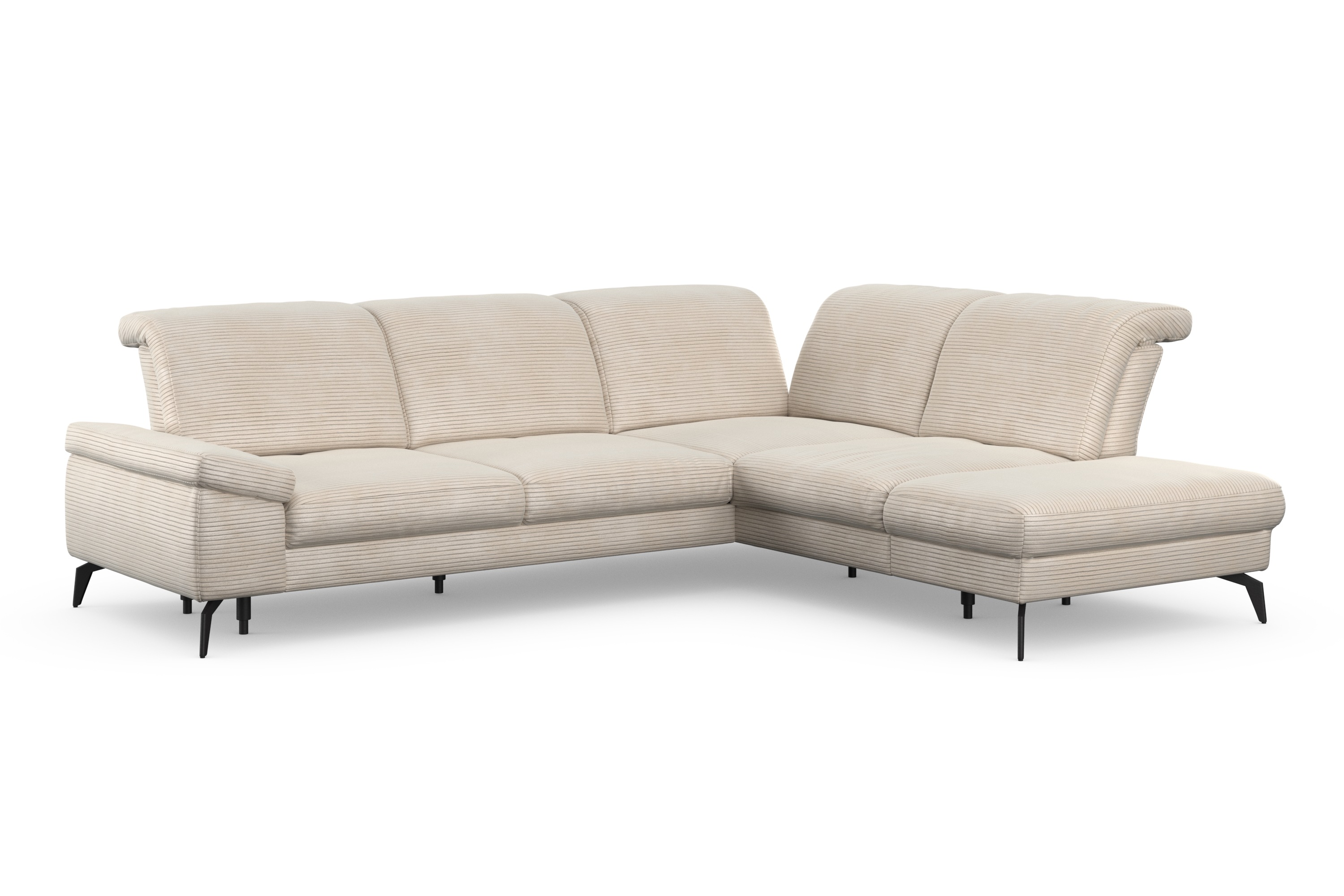 Thumbnail - sit&more Ecksofa "Cabana L-Form", Ottomane, wahlweise mit Sitztiefen-,Armlehnen- und Kopfteilfunktion