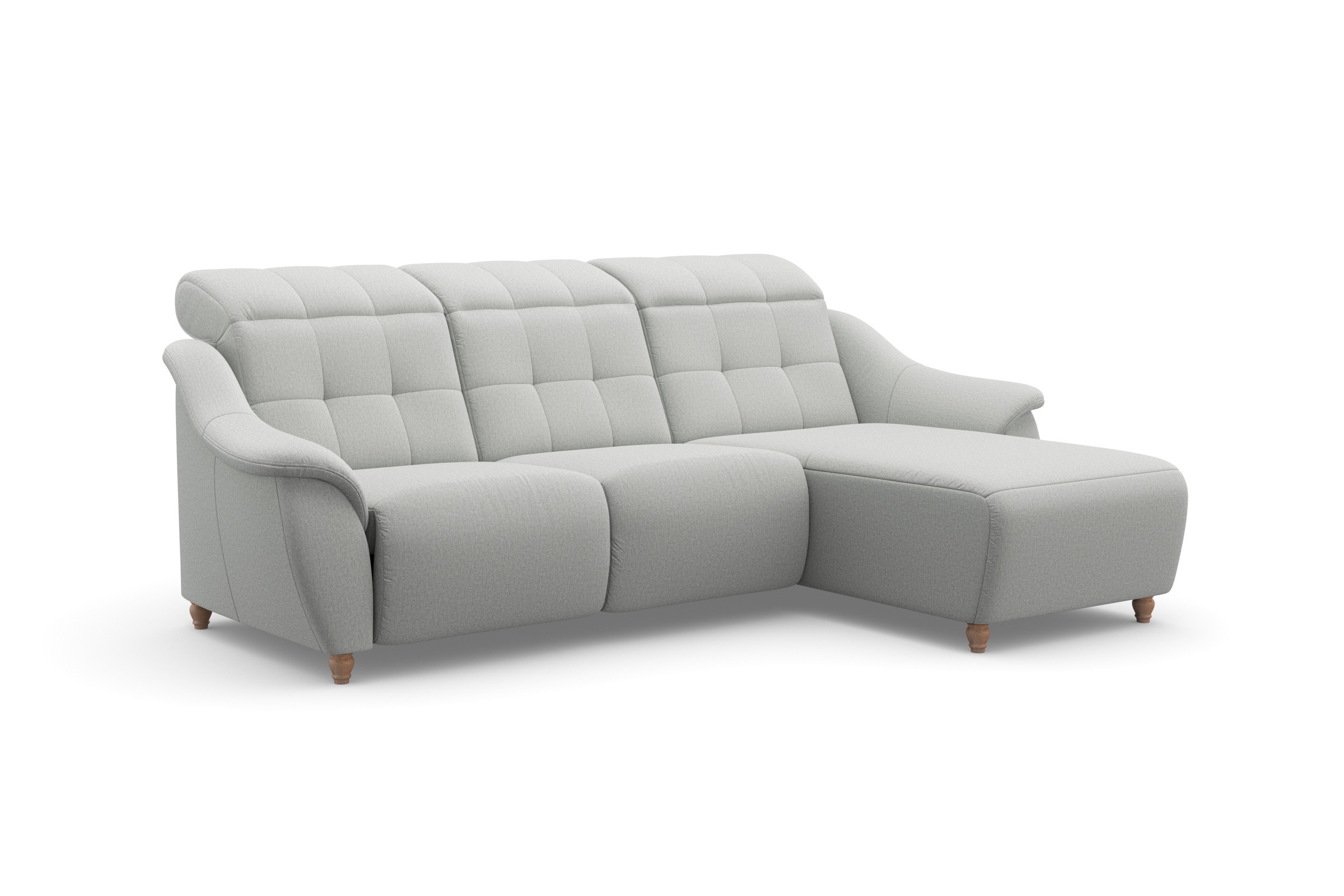 Home affaire Ecksofa »Boston L-Form«, (2 St.), Kopfteilverstellung an jeder Sitzfläche, wahlweise Relaxfunktion
