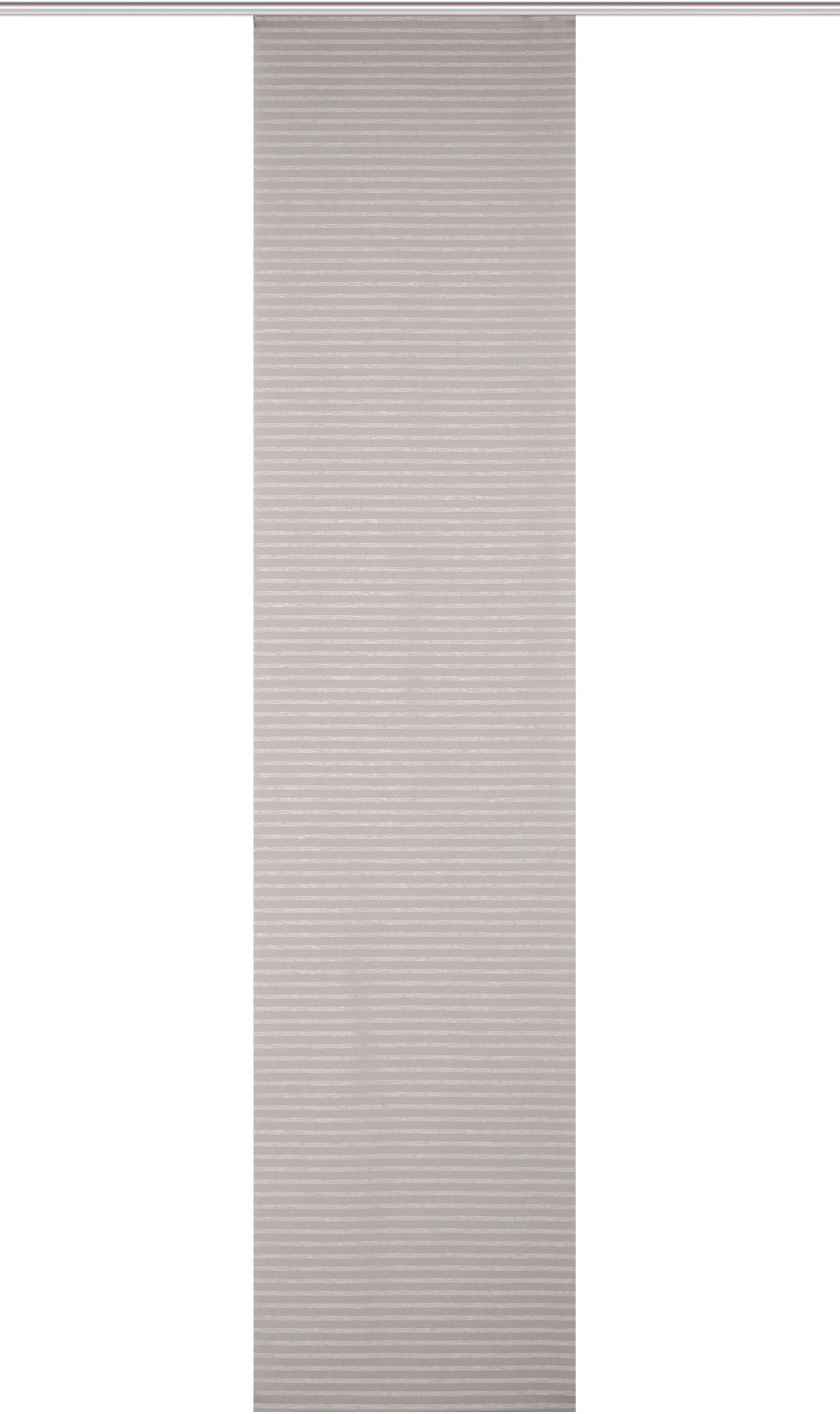 HOME WOHNIDEEN Schiebegardine "TURIN" Klettband 1 Stk. tlg. günstig online kaufen