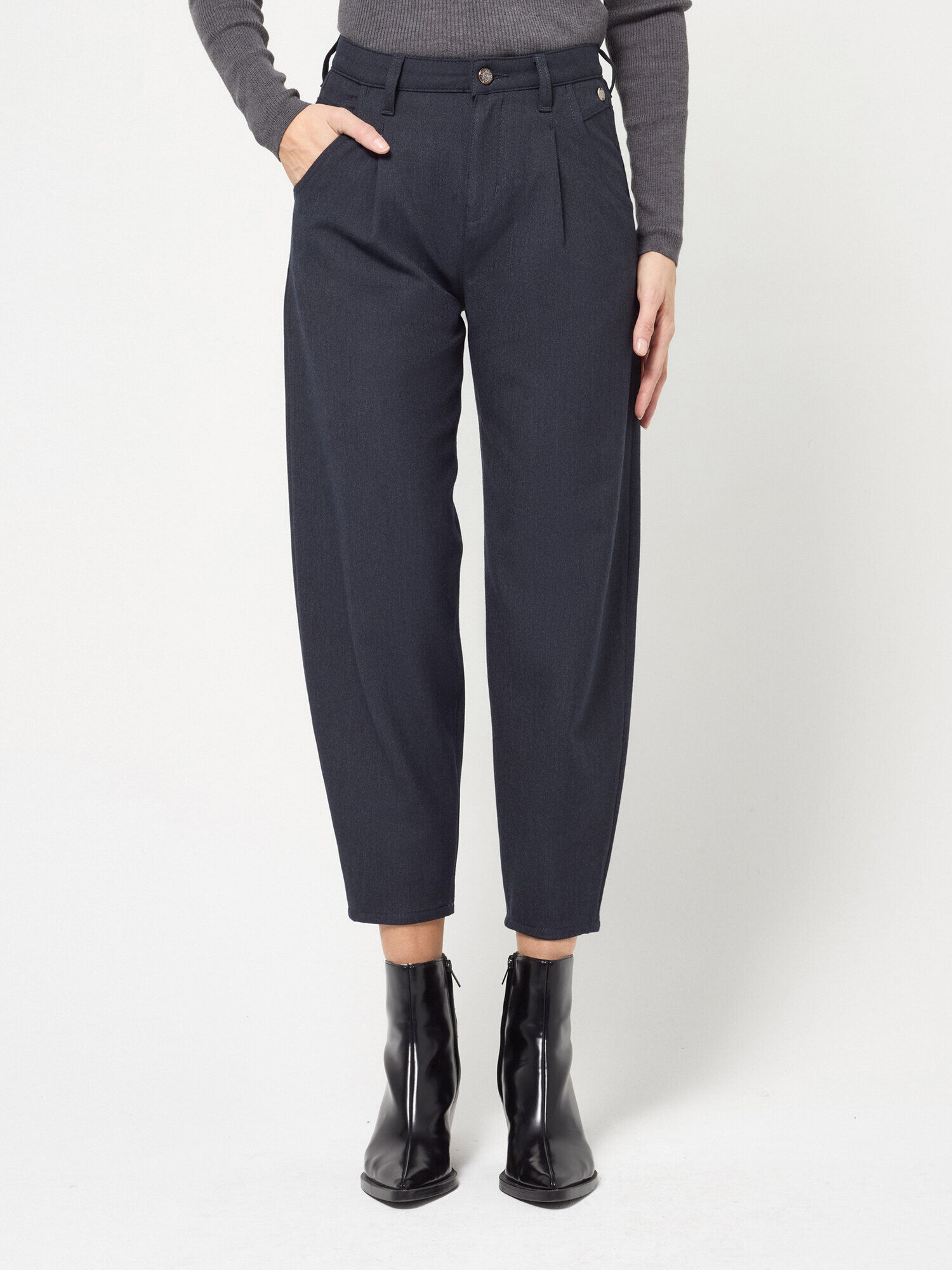 GANG Stoffhose "94SILVIA CROPPED" im 5-Pocket-Style