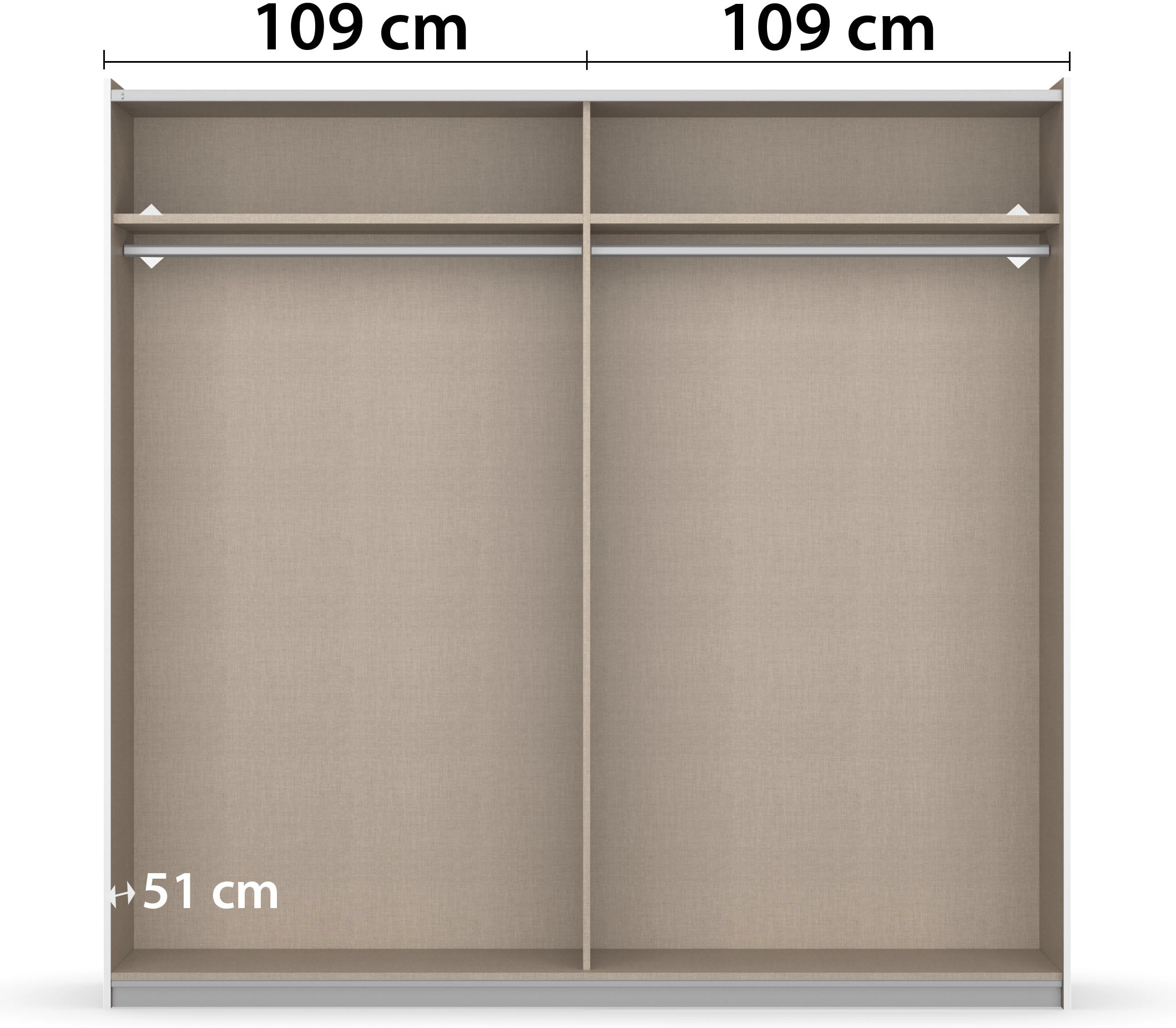 rauch Schlafzimmer-Set »Komplettschlafzimmer Schlafzimmer Schlafzimmermöbel SAJO«, (Set, 4 tlg., Set: Kleiderschrank mit/ohne Spiegel, Bett in 2 Breiten, 2 Nachttische), optional mit Spiegel am Kleiderschrank MADE IN GERMANY