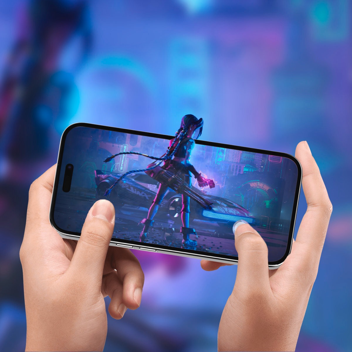 4smarts Displayschutzglas »Second Glass mit Montagerahmen«, für Apple iPhone 16 Pro, (1 St.), Displayschutzfolie, Schutzfolie, Bildschirmschutz, kratz- & stoßfest