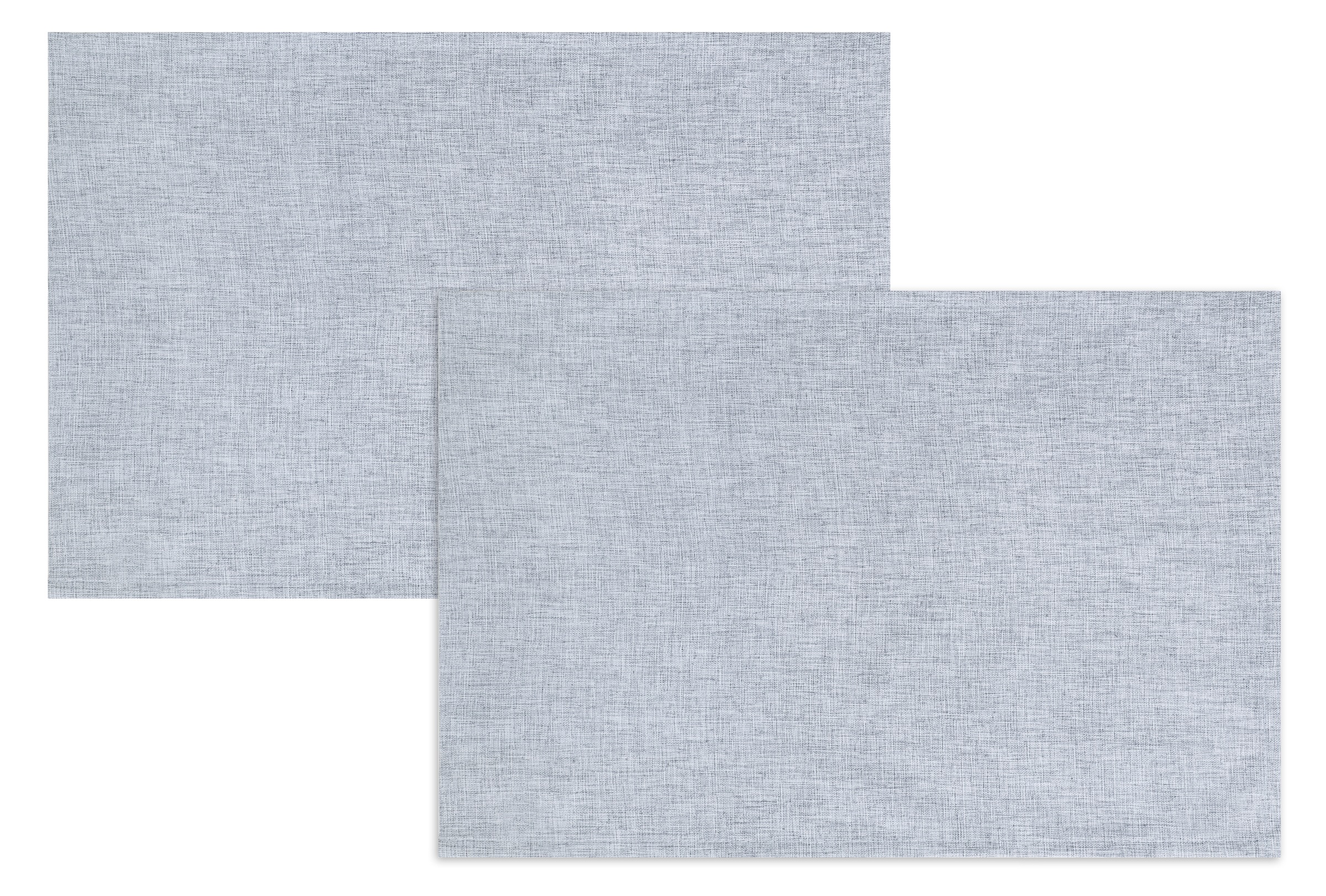 OTTO home Platzset "Ozzie, Leinenoptik, 2 Stück, weiche und flexible Materialqualität," Uni, strukturiert, Pflegeleicht, Praktisch,Dekoration, 30x45cm