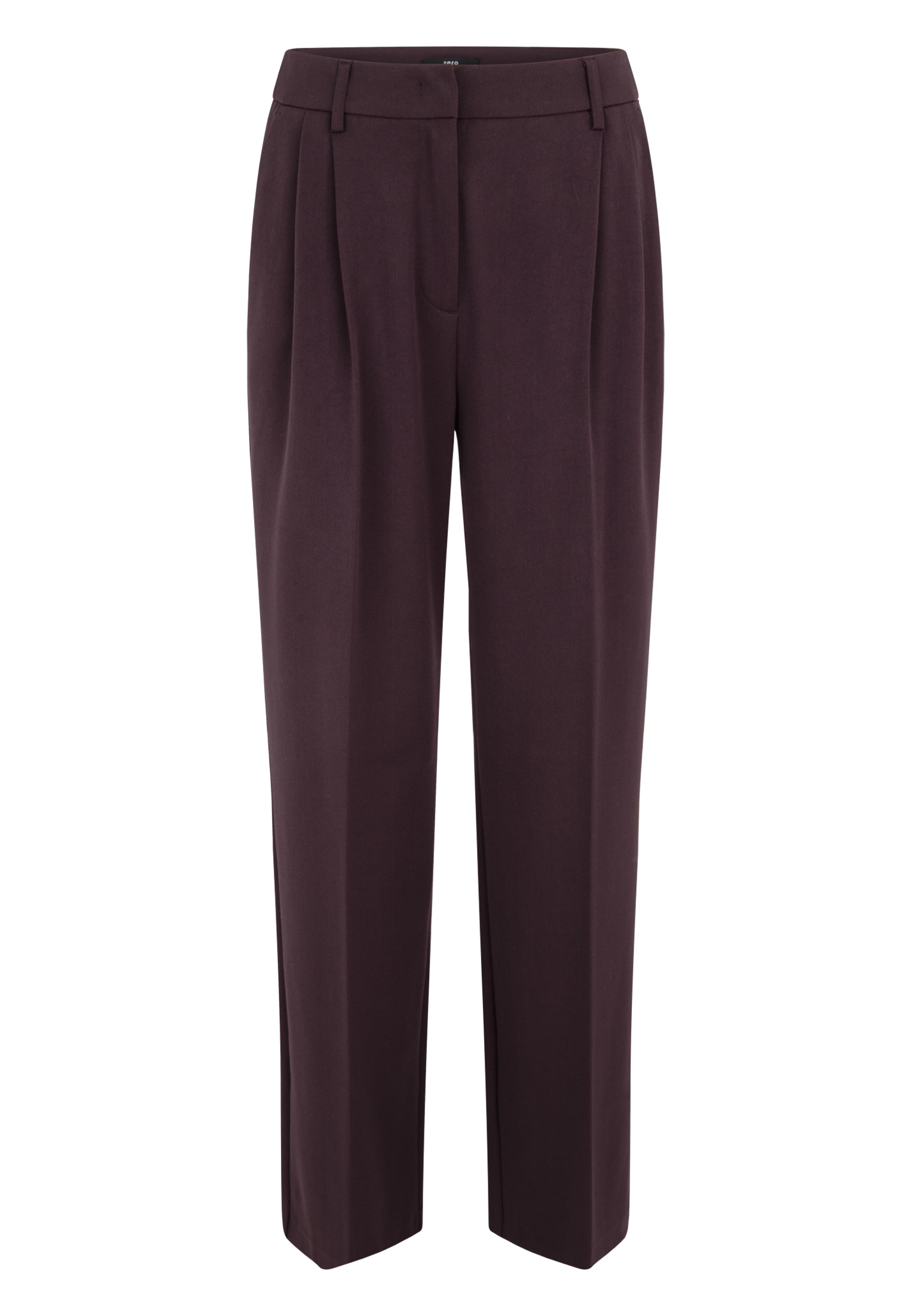 Zero Stoffhose »Damen Stoffhose mit Bügelfalte 30 Inch«  Falten