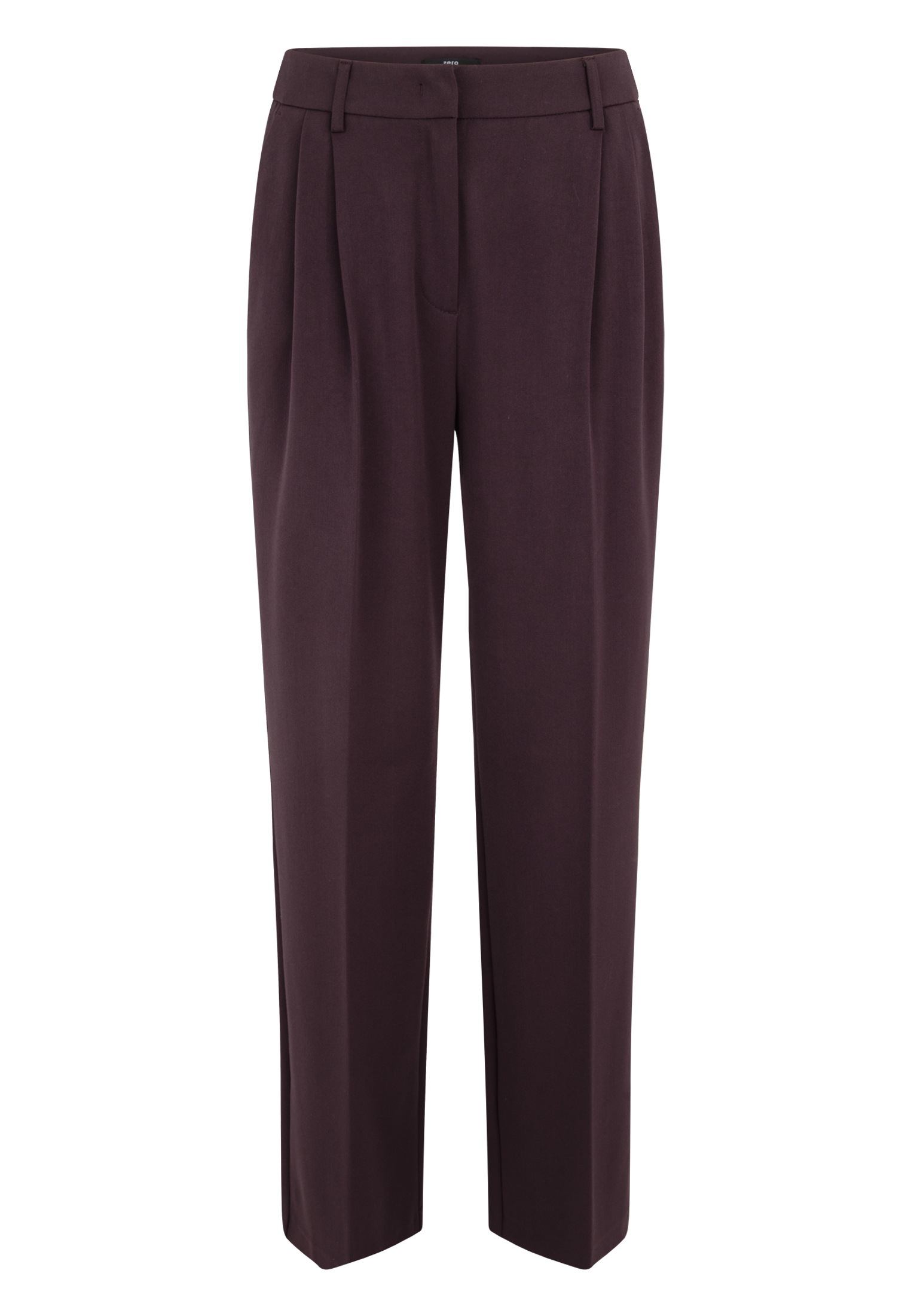 Zero Stoffhose "Damen Stoffhose mit Bügelfalte 30 Inch" Falten günstig online kaufen