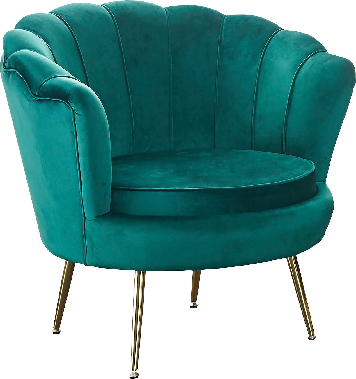 SalesFever Loungesessel "Clam - Design Cocktailsessel" Prachtvoll extravaga günstig online kaufen