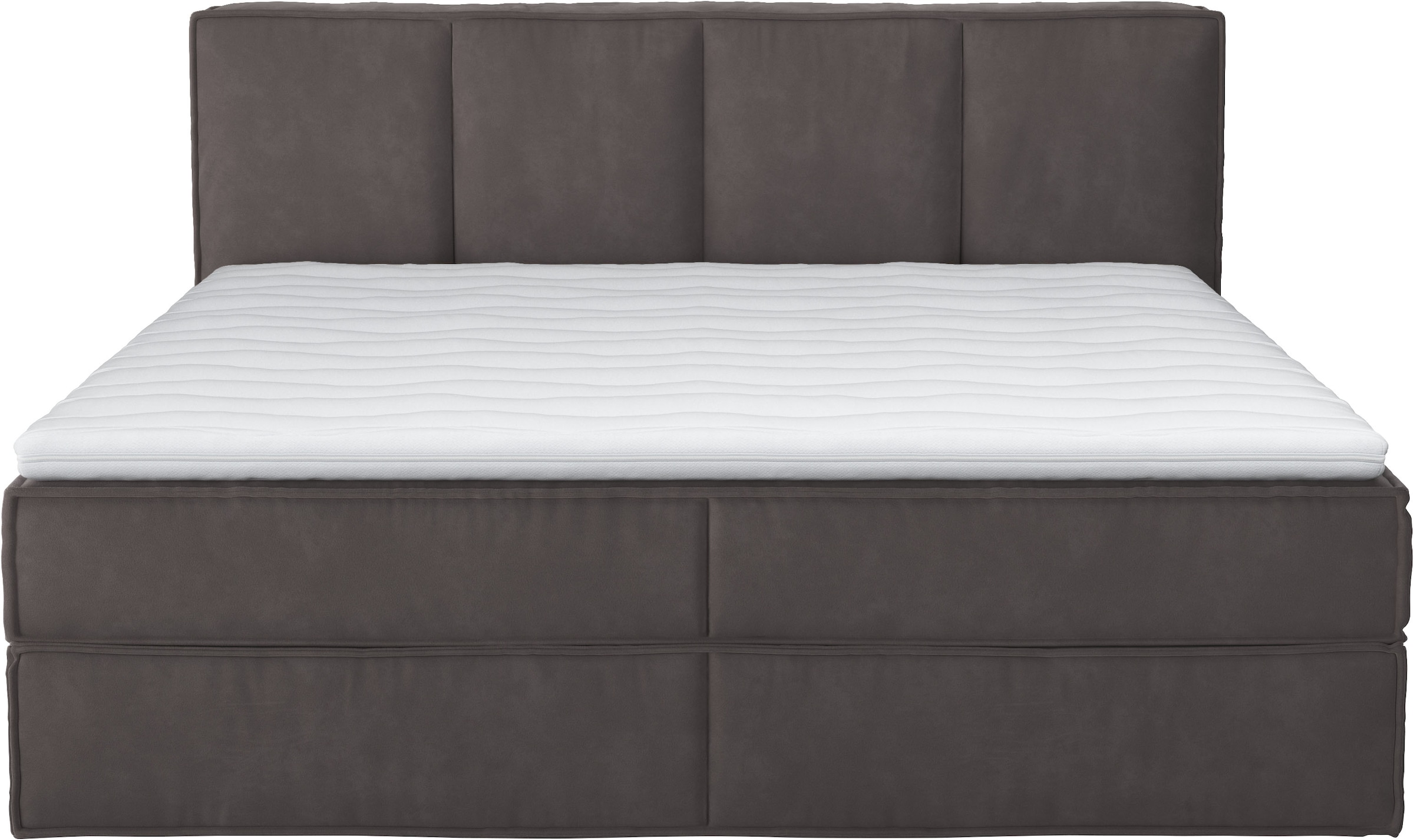 Home affaire Boxspringbett »Sacy«, Boxbett inkl. Topper, 2 Matratzen, Härtegrade H2, H3 und H4 wählbar