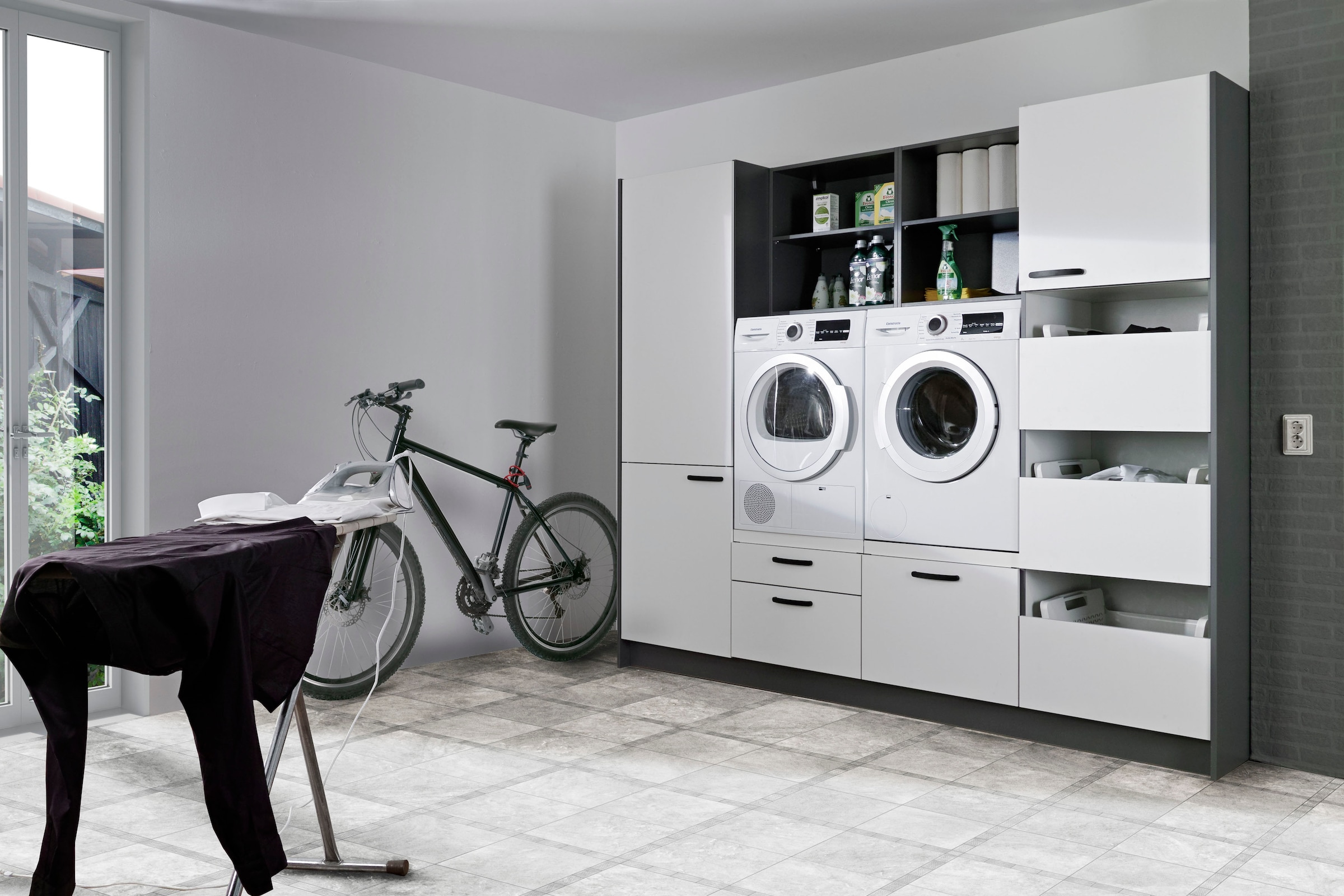 Express Küchen Wäscheschrank »ARTA«, vormontiert | BAUR